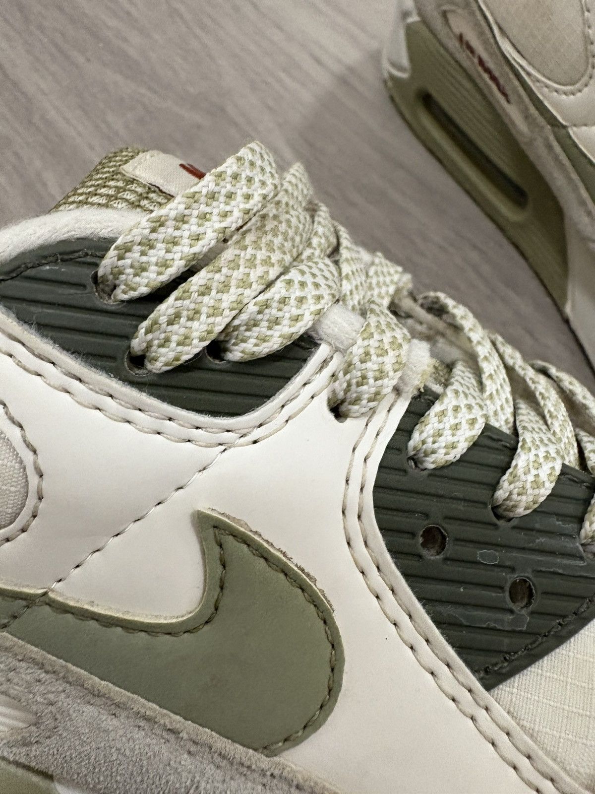 Nike Mens Size 7.5 - Nike Air Max 90 Phantom Neutral Olive Size US 7.5 / EU 40-41 - 6 Thumbnail