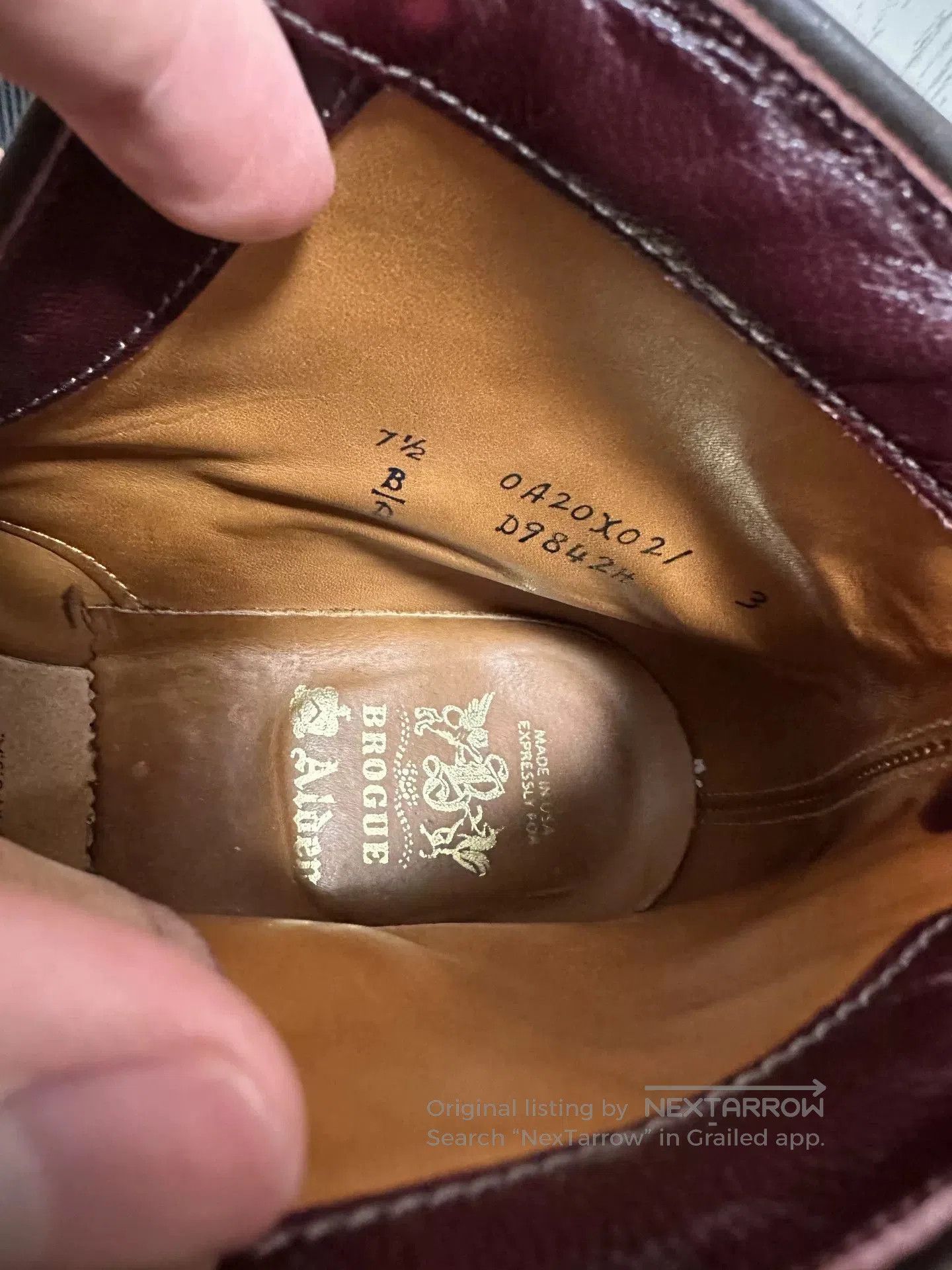 Alden Alden Venice Boot Shell Cordovan. Size US 7.5 / EU 40-41 - 9 Thumbnail