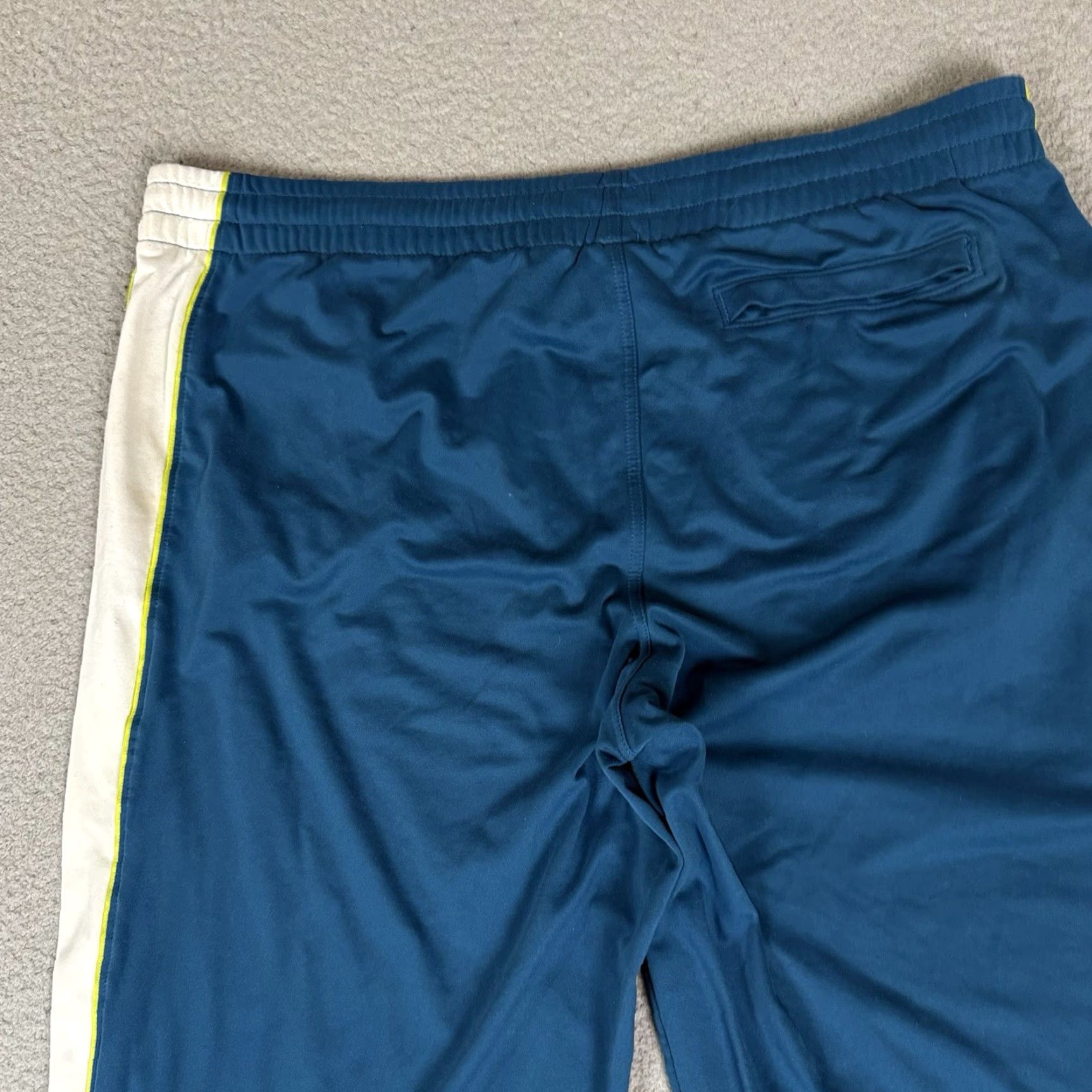 Nike VINTAGE Nike Track Pants Mens 2XL Blue Y2K Sweatpants Baggy 90s Wide Casual Rare Size US 39 - 7 Thumbnail