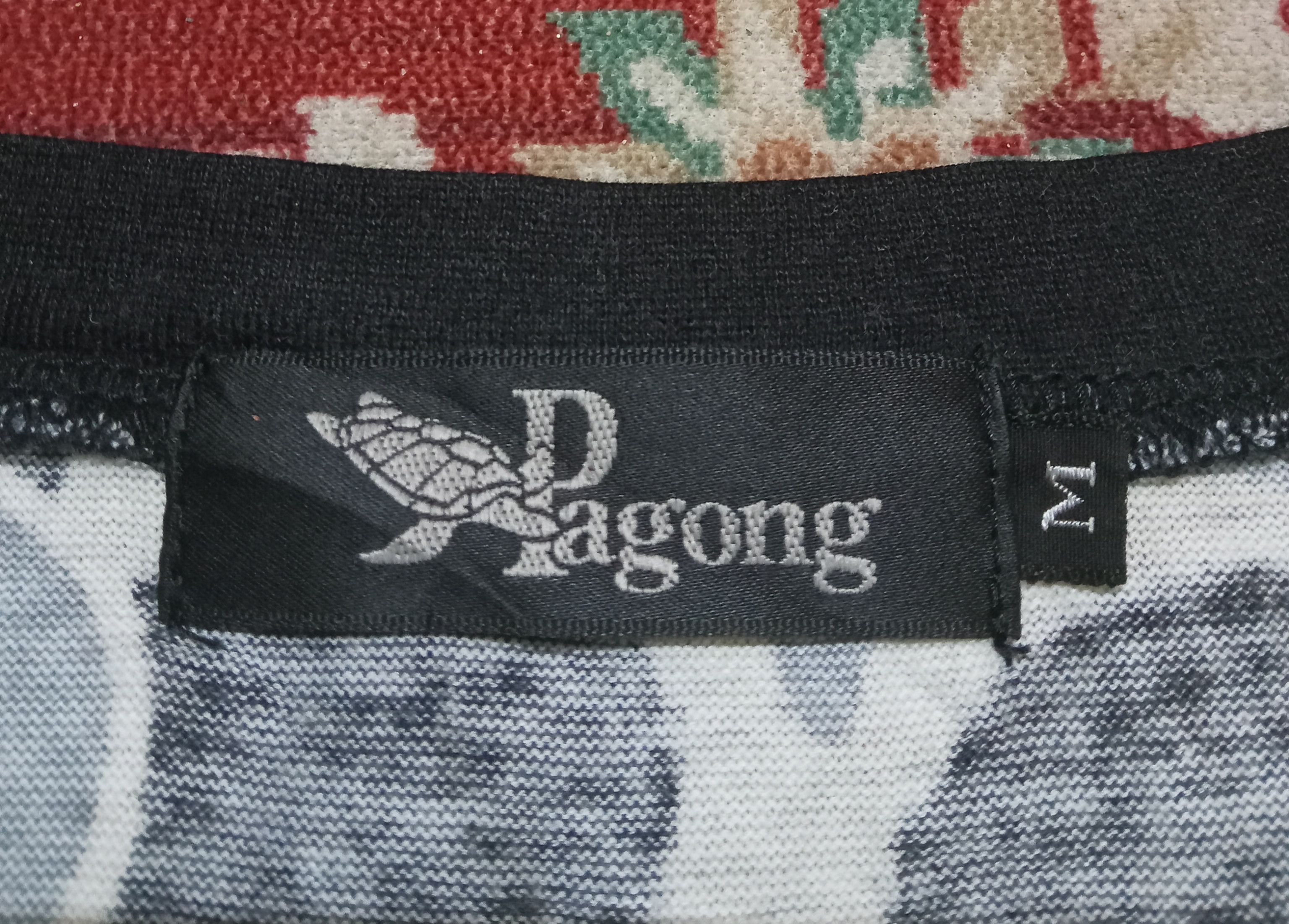 Japanese Brand Pagong Kyoto Full Print Dragon Motive Rare T Shirt Size US M / EU 48-50 / 2 - 3 Thumbnail