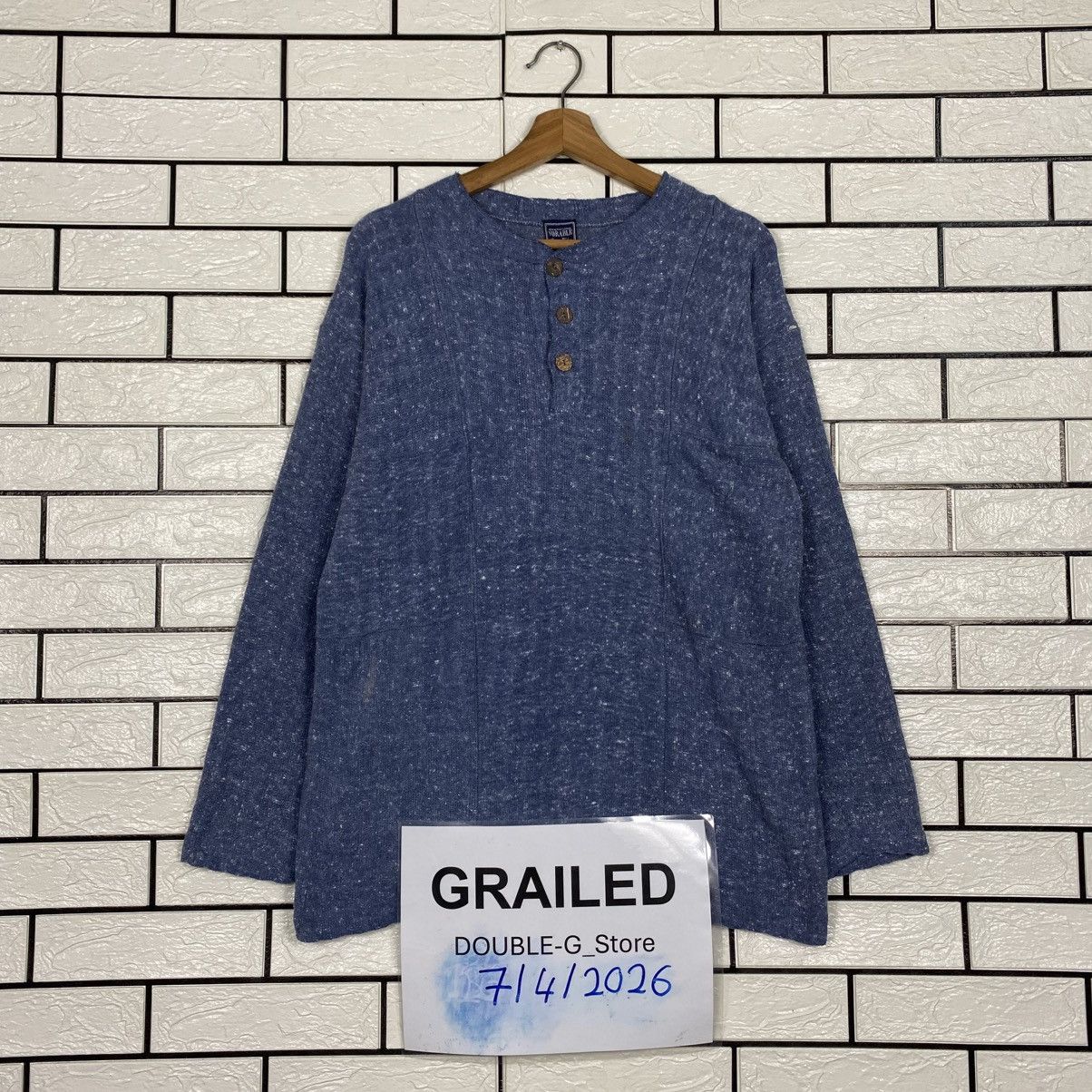 Issey Miyake 📌Vintage Button Sweatshirt Vorable Size US M / EU 48-50 / 2 - 1 Thumbnail