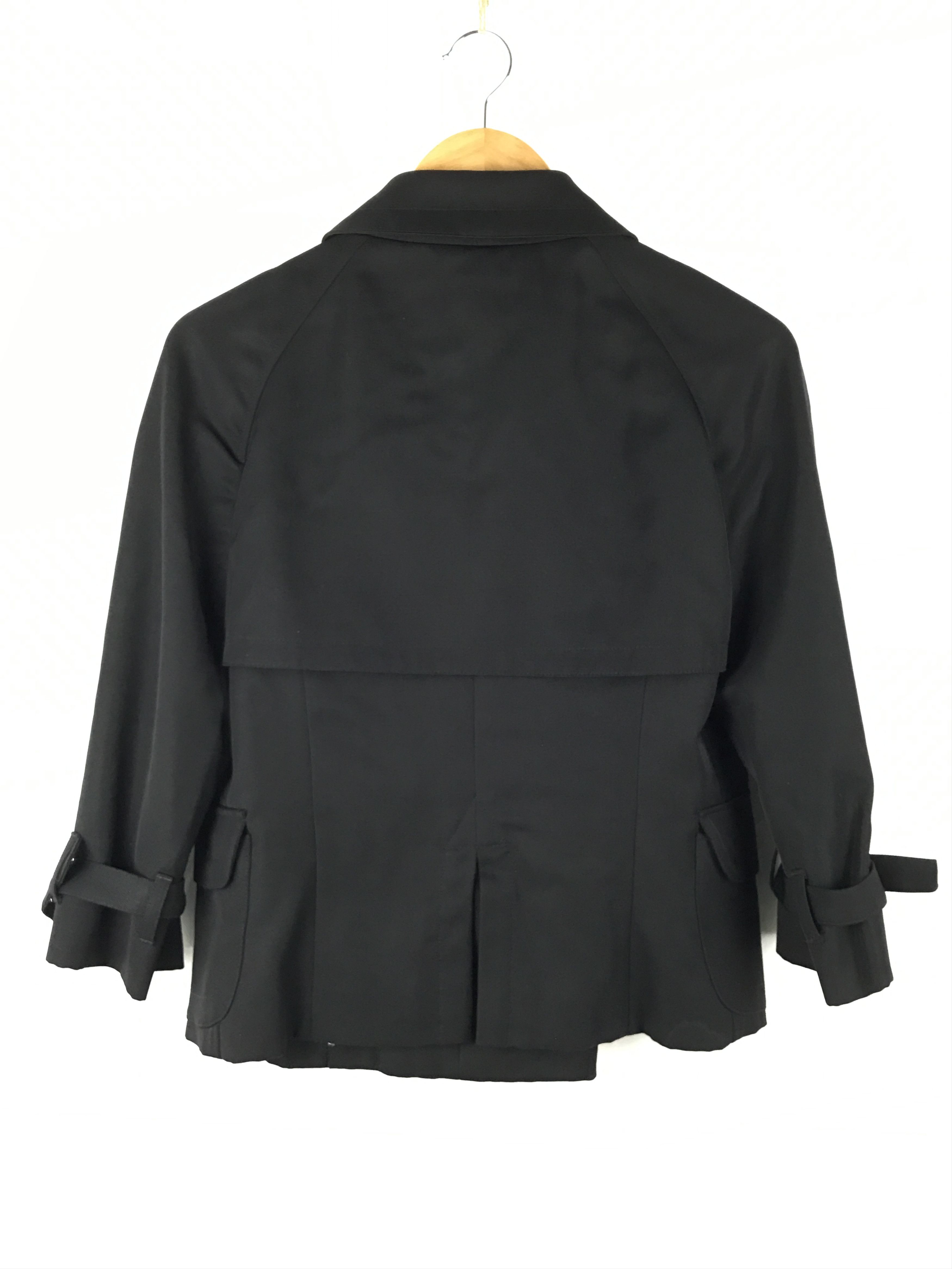 Burberry × Designer Burberry Cropped Top Trench Coat Size S / US 4 / IT 40 - 2 Thumbnail
