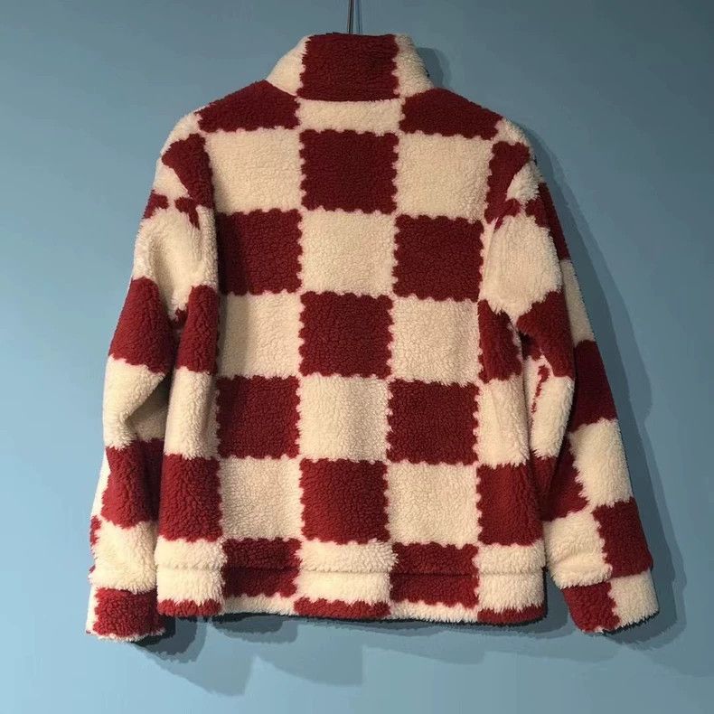 Louis Vuitton Louis Vuitton White and red nigo checkerboard full logo te Size US M / EU 48-50 / 2 - 2 Thumbnail