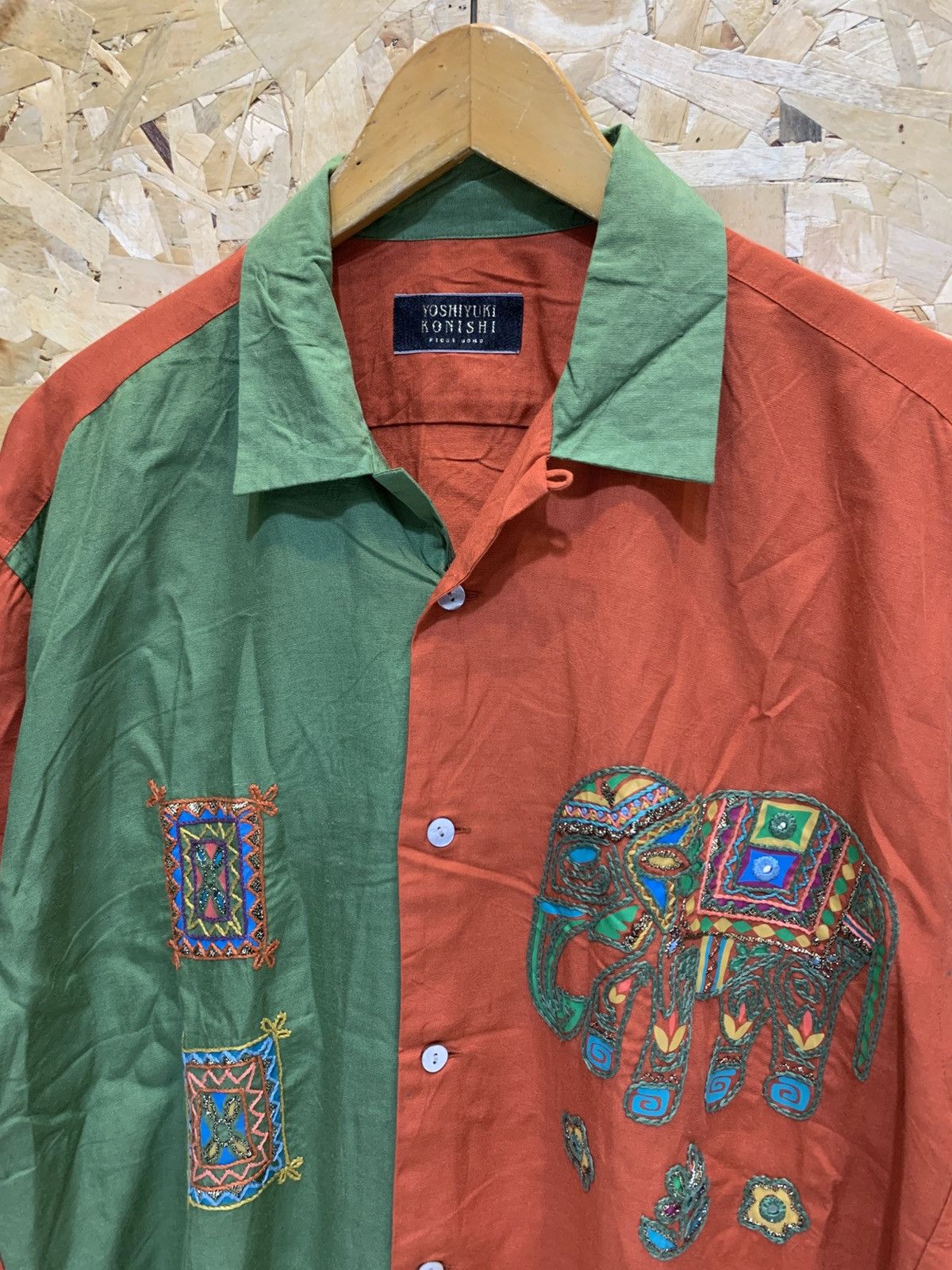 Yoshiyuki Konishi Yoshiyuki konishi rayon open collar shirt Size US L / EU 52-54 / 3 - 3 Thumbnail