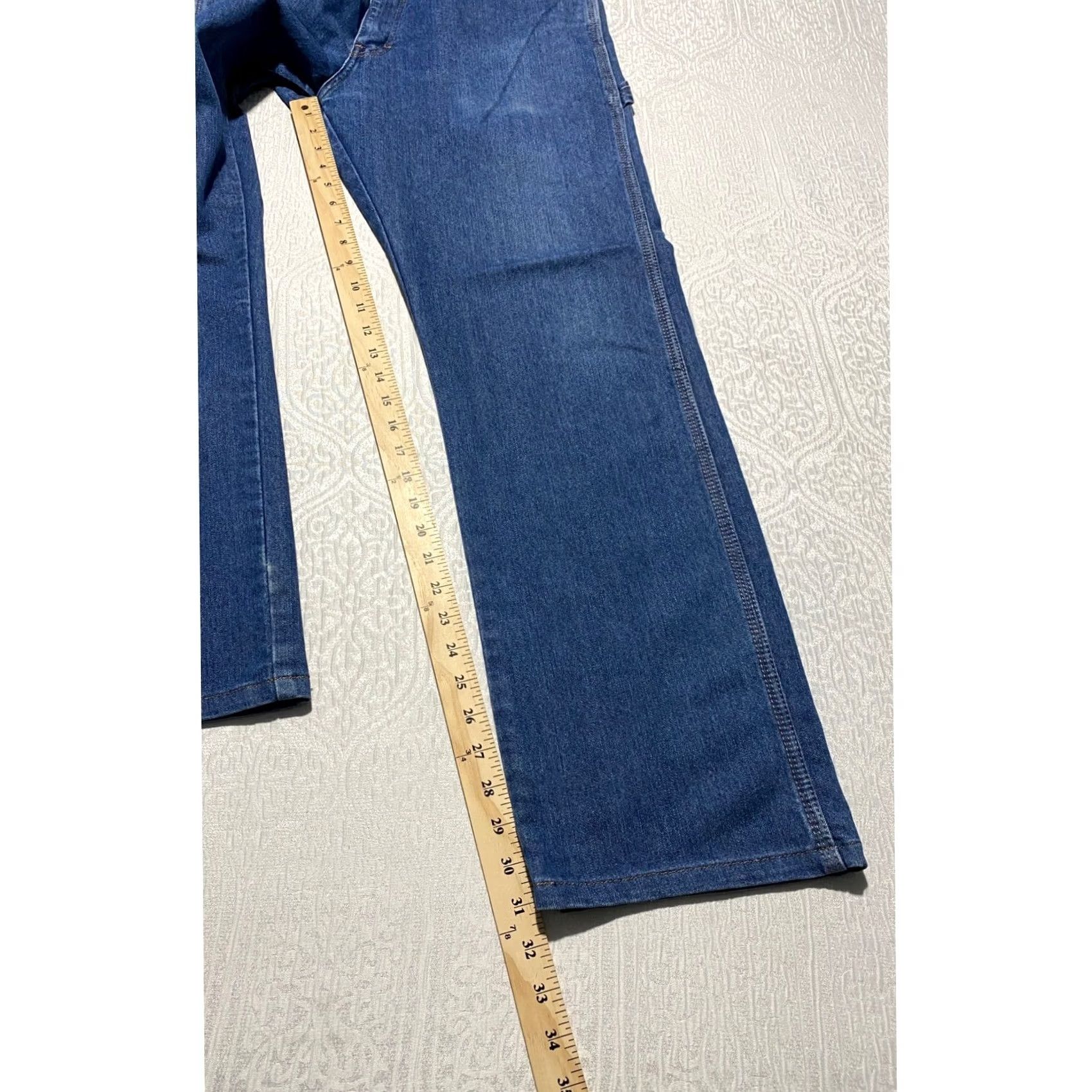 Dickies Dickies FLEX Tough Max Relaxed Straight Carpenter Jeans Blue Mens 34x32 W6D1755 Size US 34 / EU 50 - 6 Thumbnail