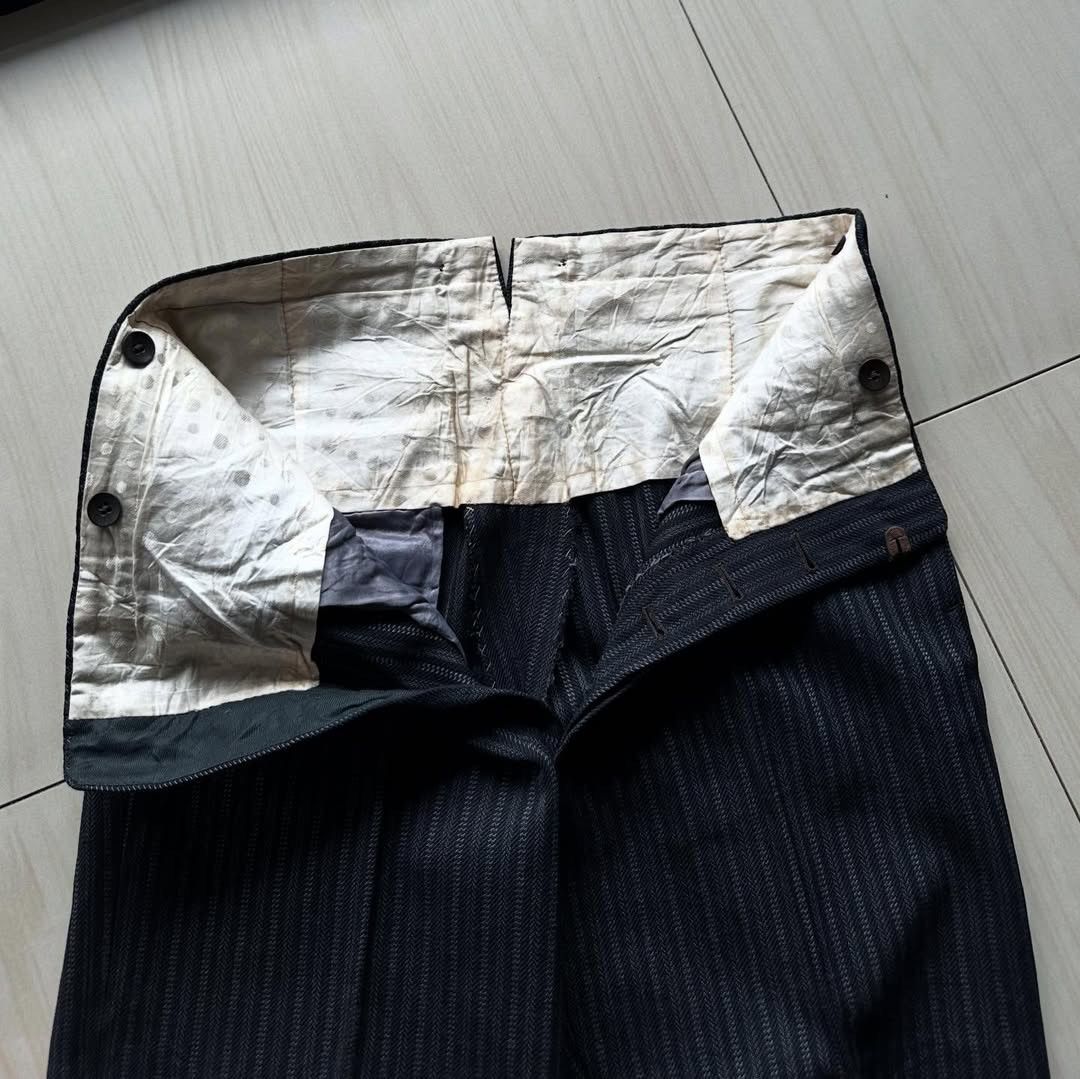 Other Original 1930s Striped Work Trousers Size US 30 / EU 46 - 5 Thumbnail