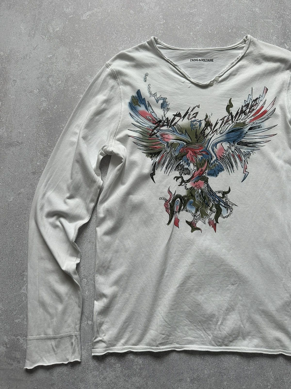 Zadig & Voltaire T-shirt long sleeve Zadig&Voltaire size M Size M / US 6-8 / IT 42-44 - 3 Thumbnail