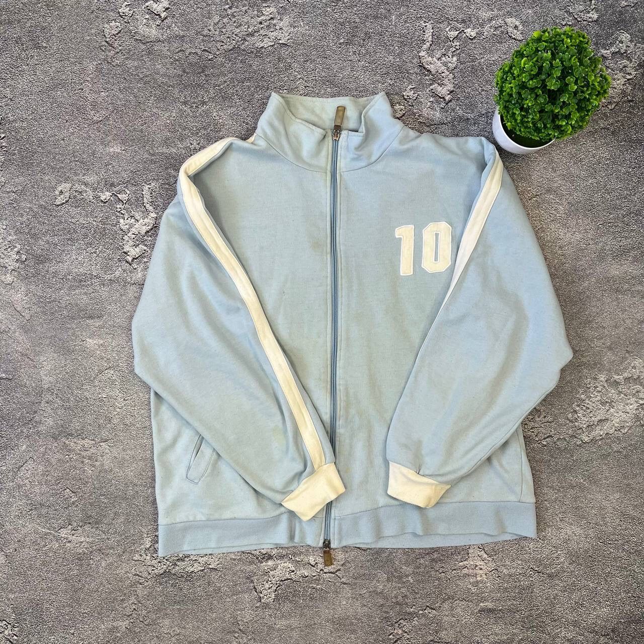 Japanese Brand × Vintage Vintage Argentina Team🇦🇷 #10 Boxy Olympi Zip Jacket Y2k Size US L / EU 52-54 / 3 - 16 Thumbnail