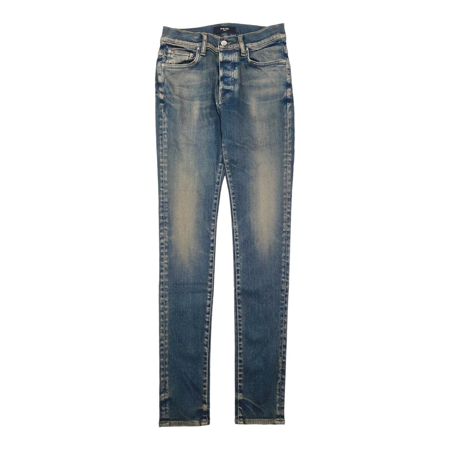 Amiri Stack Jeans Dark Indigo