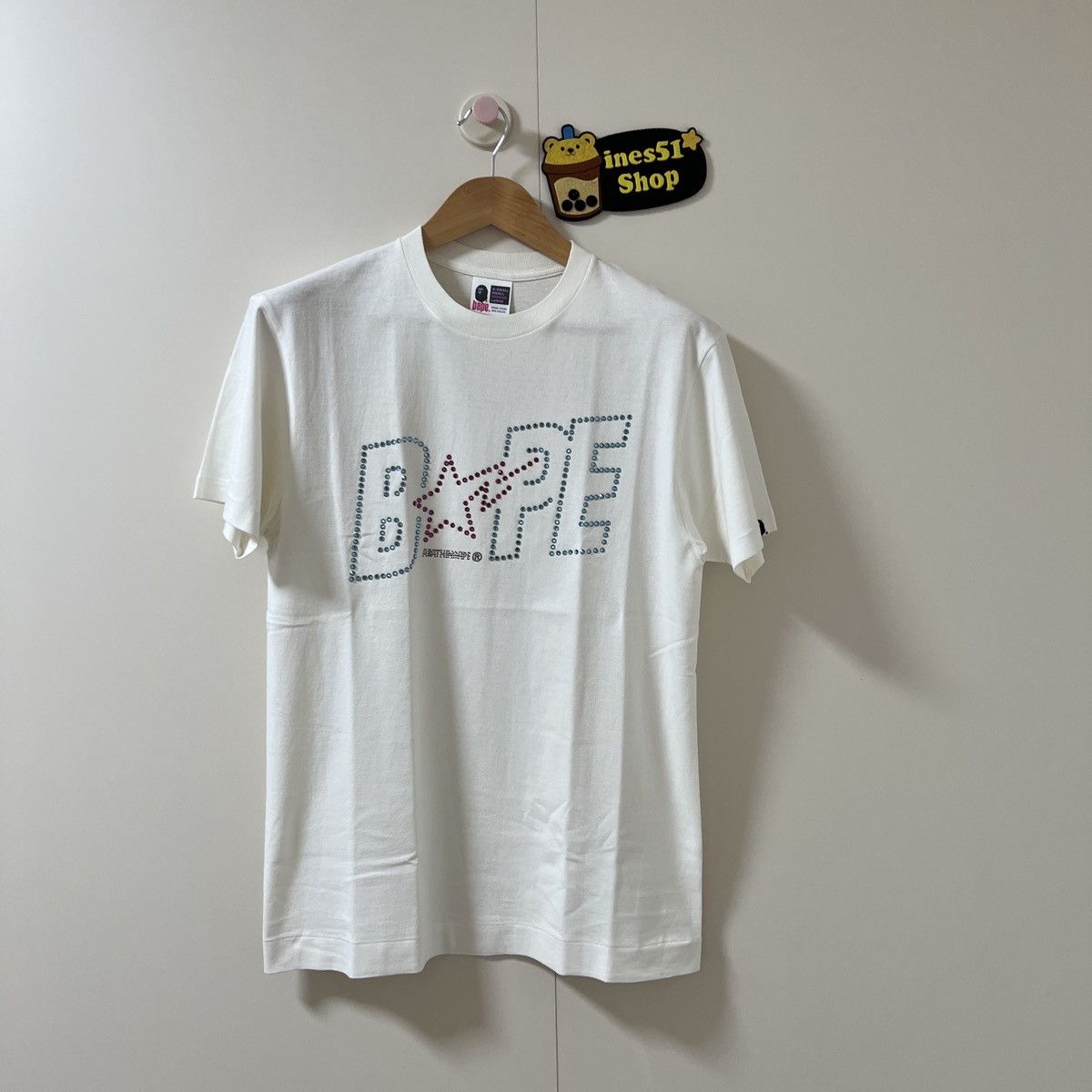 Bape Bape exclusive sta logo tee Size US M / EU 48-50 / 2 - 2 Thumbnail