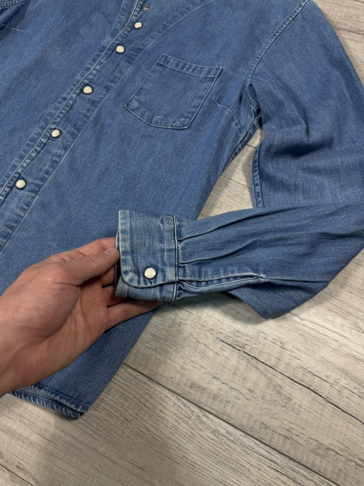 Kapital Kapital Japan Cotton Denim Western Shirt Size S 1 Size US S / EU 44-46 / 1 - 6 Thumbnail