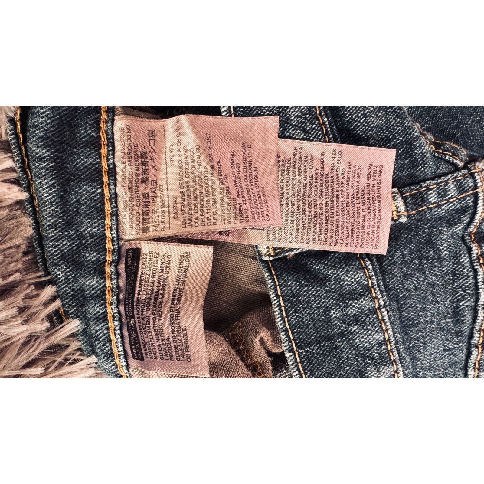 Levi's Mens Levis 505 W 32 L 34 Blue Jeans Excellent Condition Size US 32 / EU 48 - 6 Thumbnail