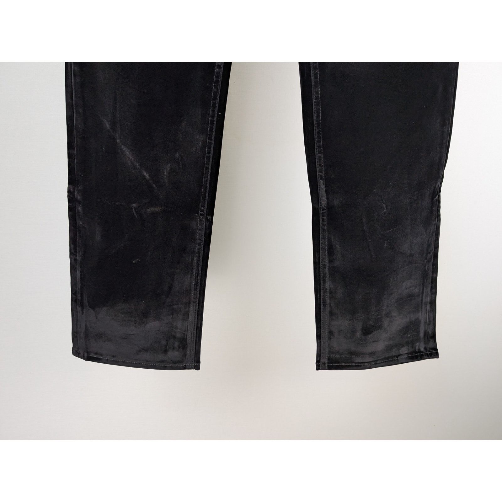 Prada o1rshd1 Velvet Denim Jean Pants in Nero Size US 32 / EU 48 - 5 Thumbnail