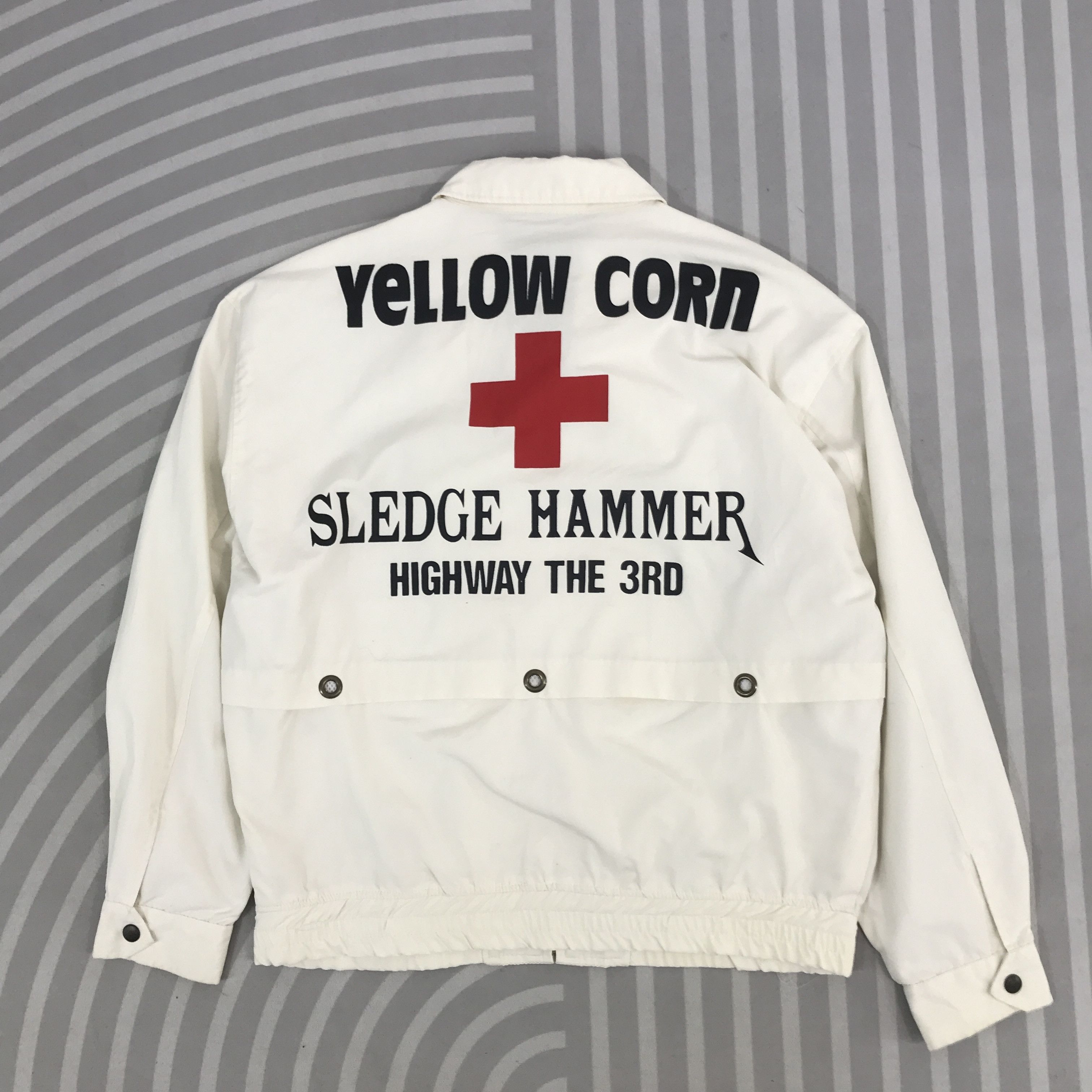 Vintage × YELLOW CORN Vintage Yellow Corn x Highway Magician Racing Jacket Size US L / EU 52-54 / 3 - 1 Thumbnail