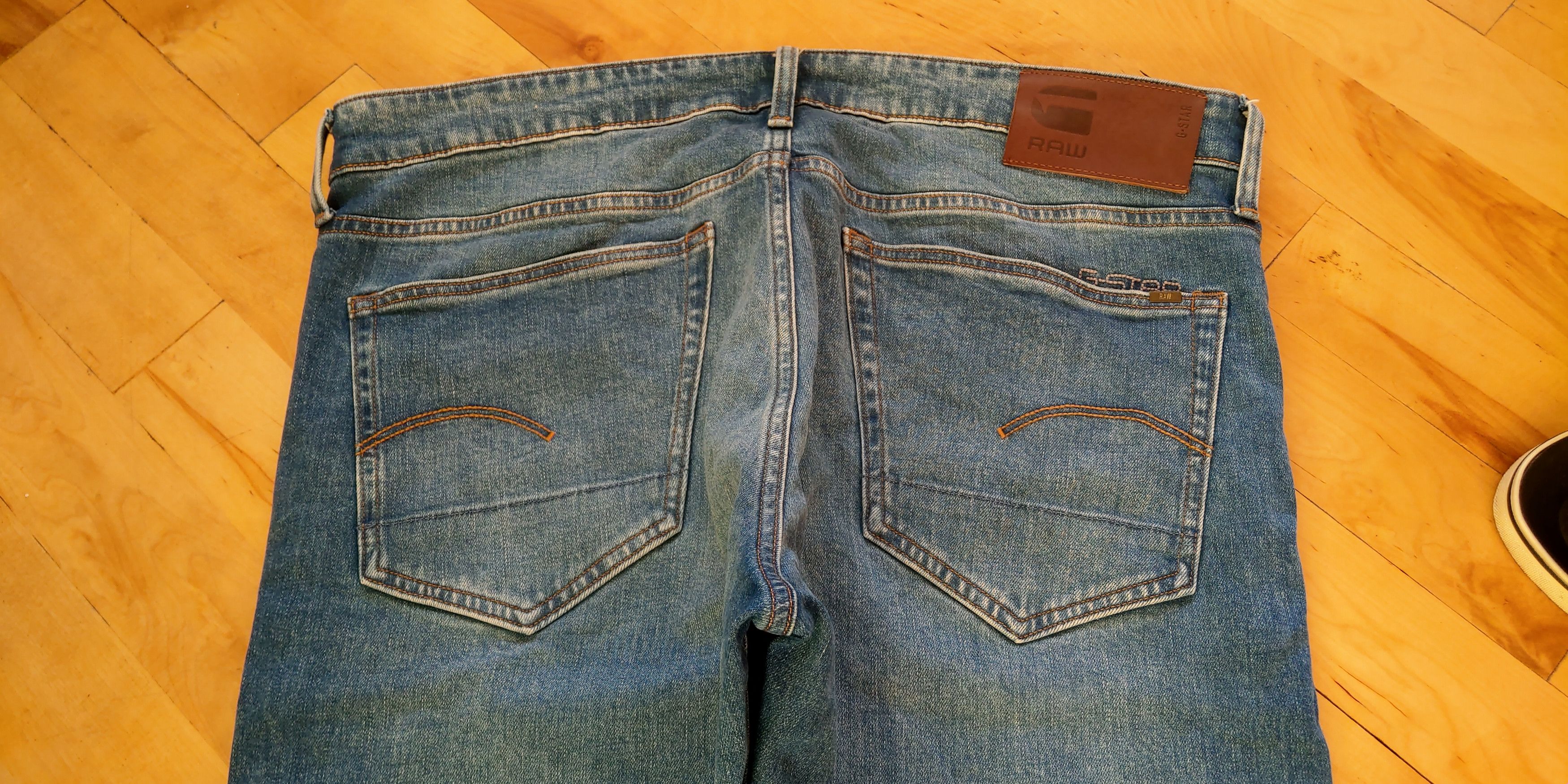 G-Star G-STAR Flared Pants Raw Baggy Denim Goth GS RAW Size US 36 / EU 52 - 10 Thumbnail