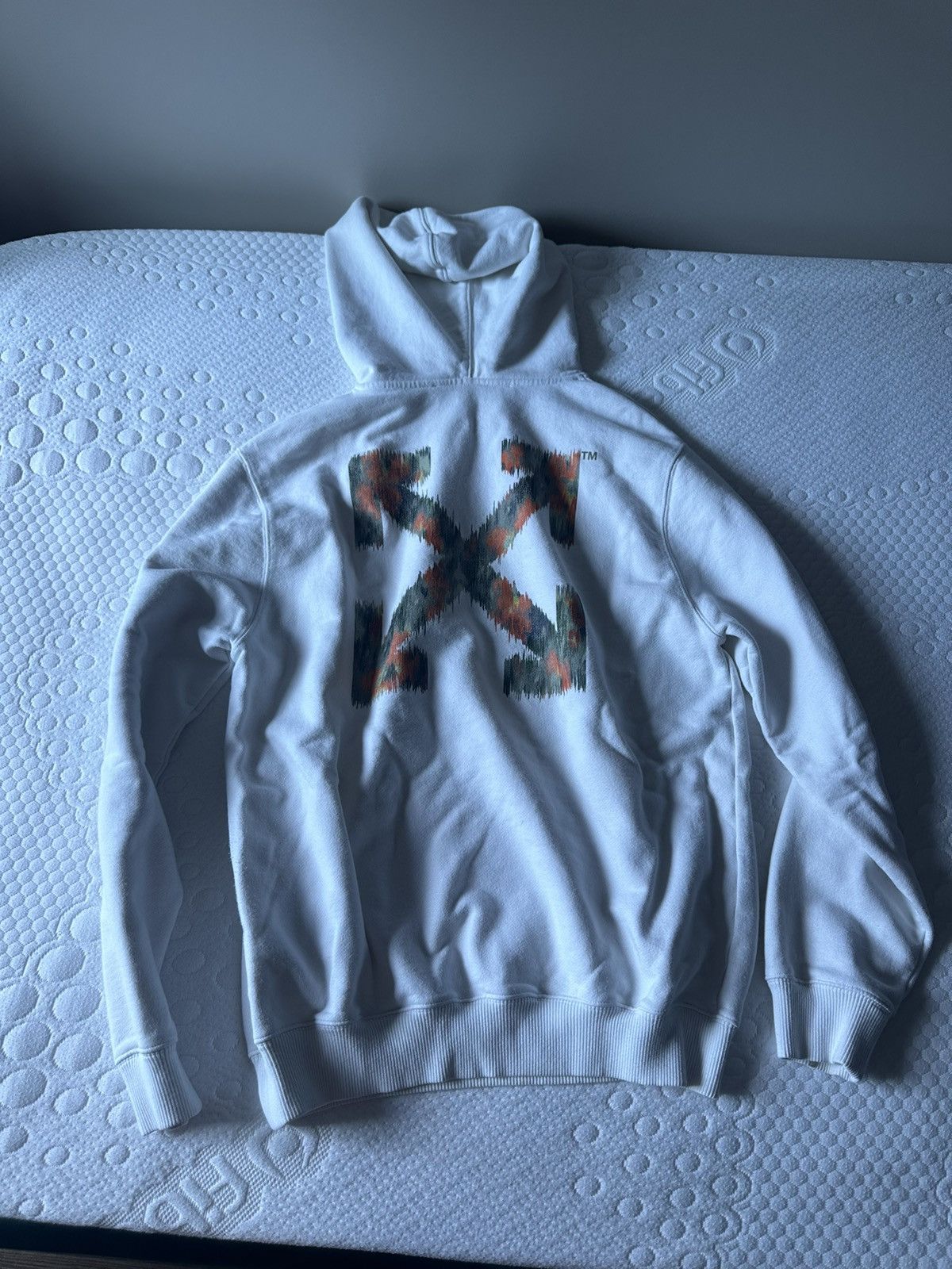 Off-White Off White rainbow cross logo hoodie Size US M / EU 48-50 / 2 - 7 Thumbnail