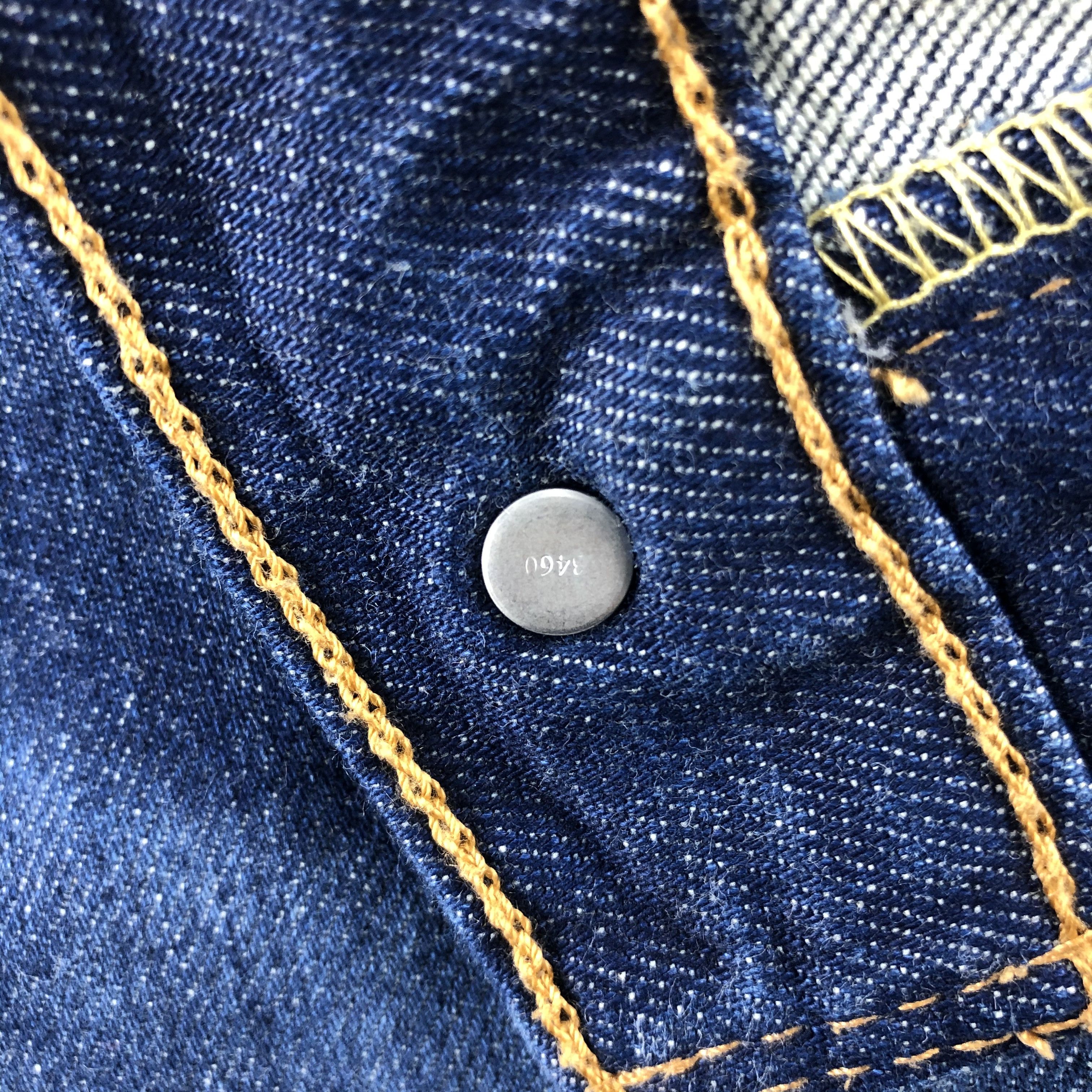 Levi's Vintage Blue Wash Levis 513 Jeans-J2070 Size US 36 / EU 52 - 11 Thumbnail