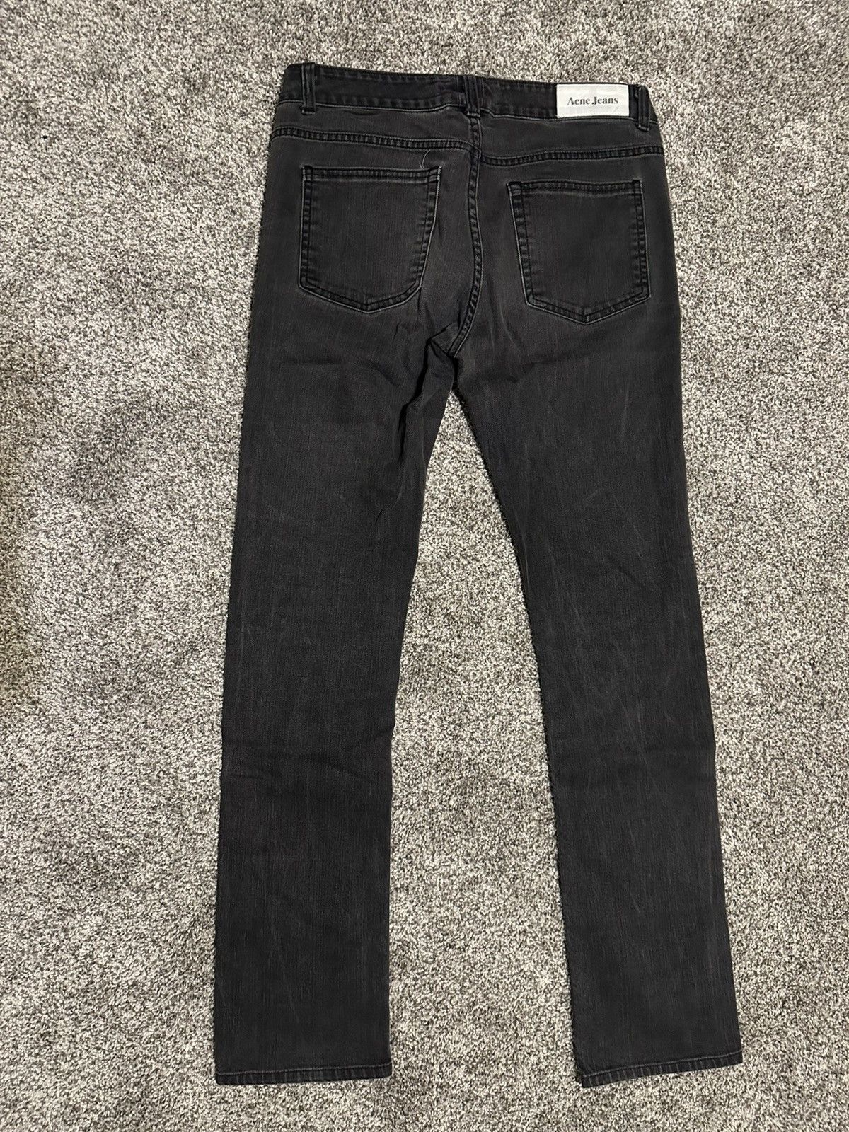 Acne Studios Acne Studios Hex Cash Jeans - Washed Black Size US 30 / EU 46 - 2 Thumbnail