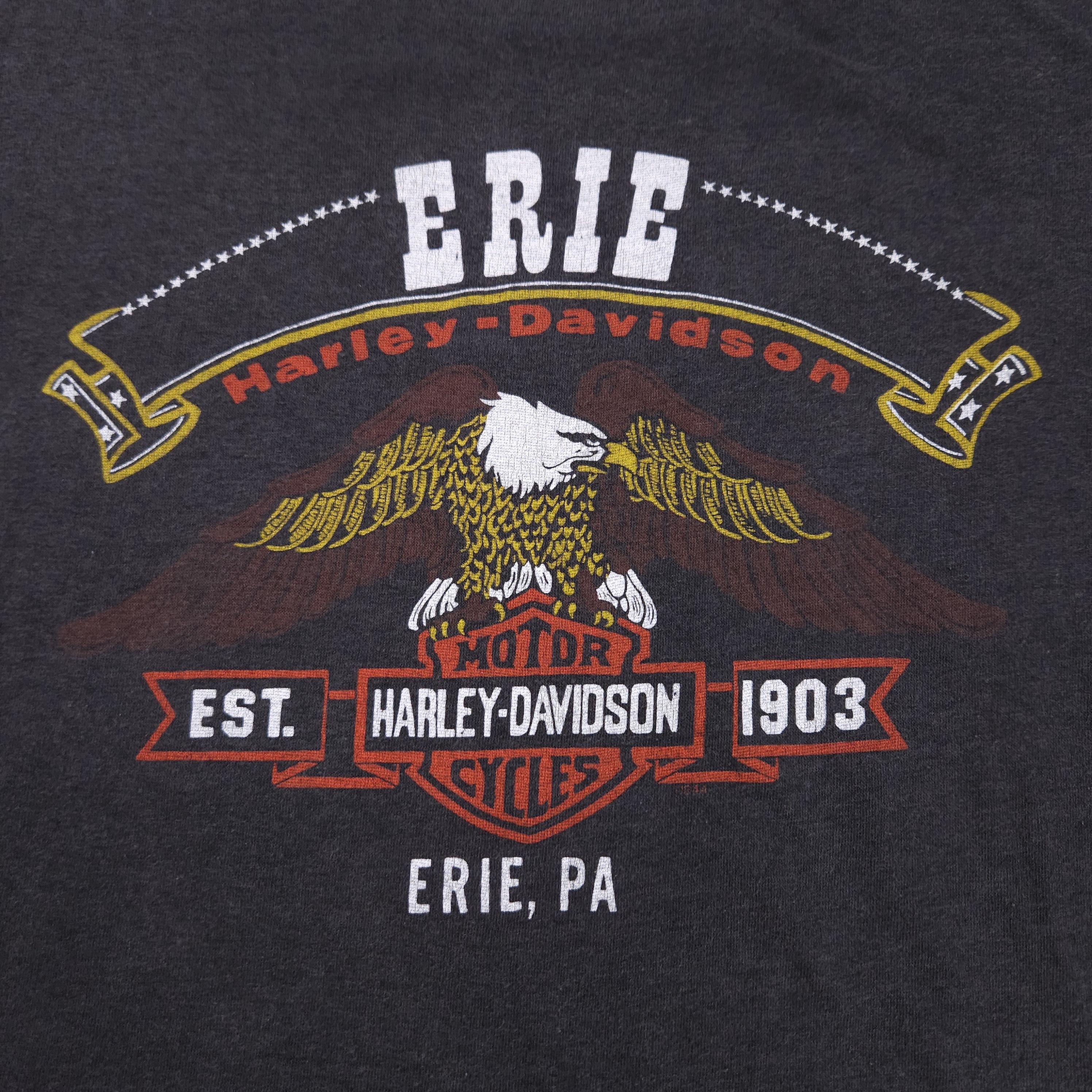 Harley Davidson 1984 Harley Davidson 3D Emblem Last Bikers On Earth Shirt Size US L / EU 52-54 / 3 - 4 Thumbnail