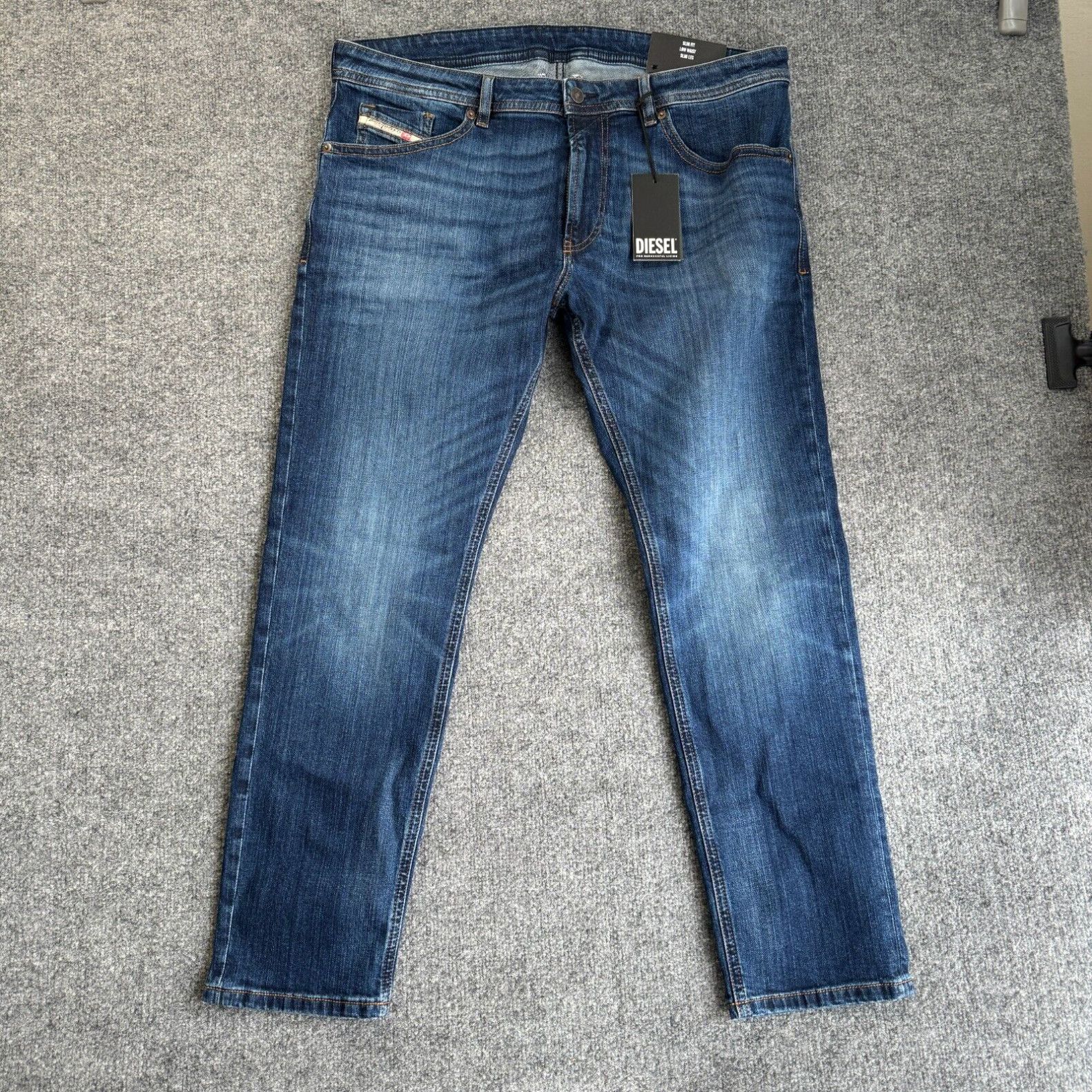 Diesel Diesel denim jeans 36 x 30 men Thommer RM062 slim fit slim leg ...