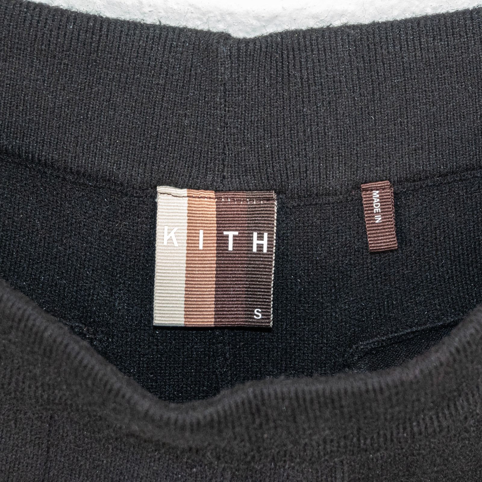 Kith KITH Heavy knit High-rise slim Pants in Black size Small Size 28" / US 6 / IT 42 - 2 Thumbnail