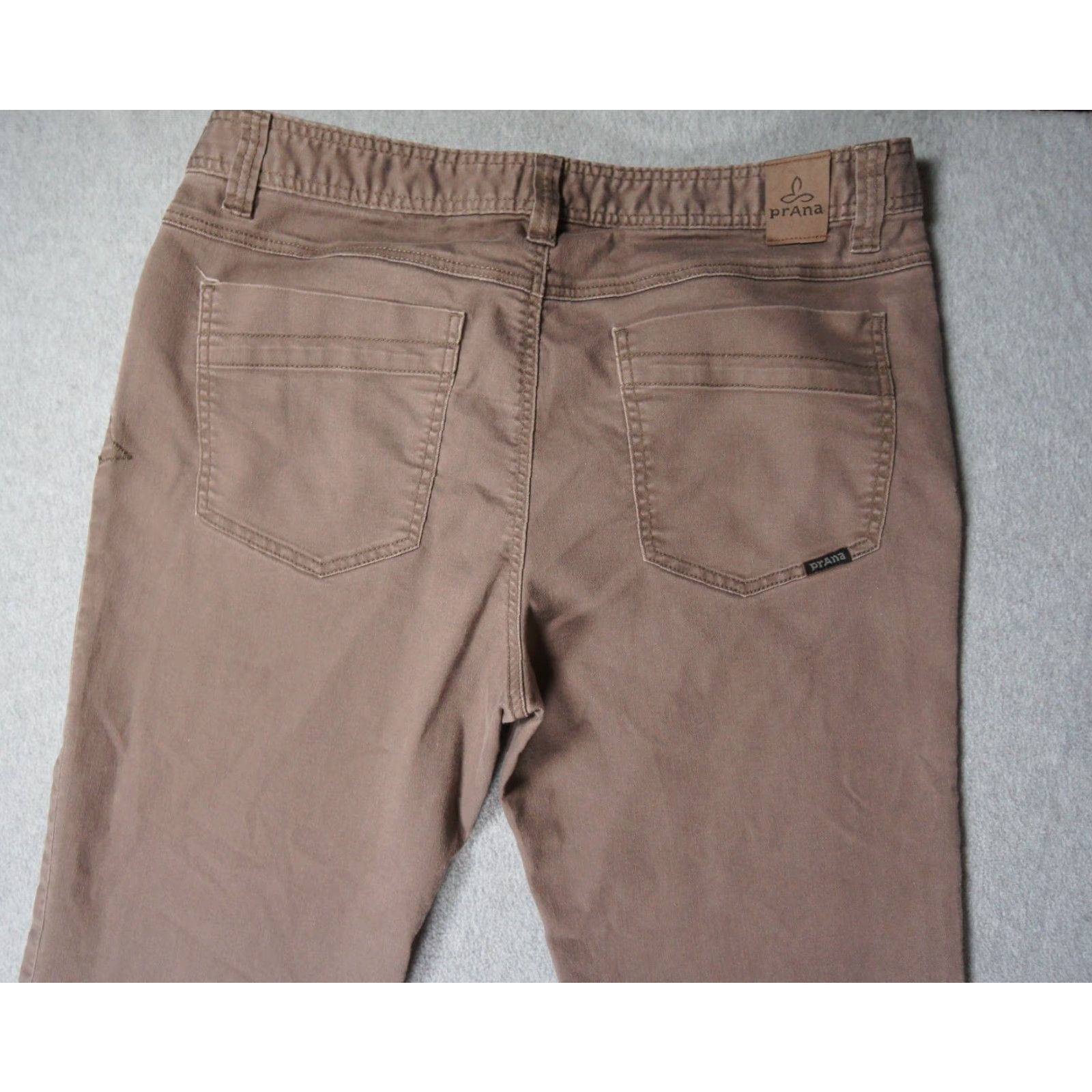 Prana Prana Jeans Mens Slim Fit Brown 36x33 5-Pocket Design Stretch Outdoor Casual Adult Pants Size US 36 / EU 52 - 5 Thumbnail