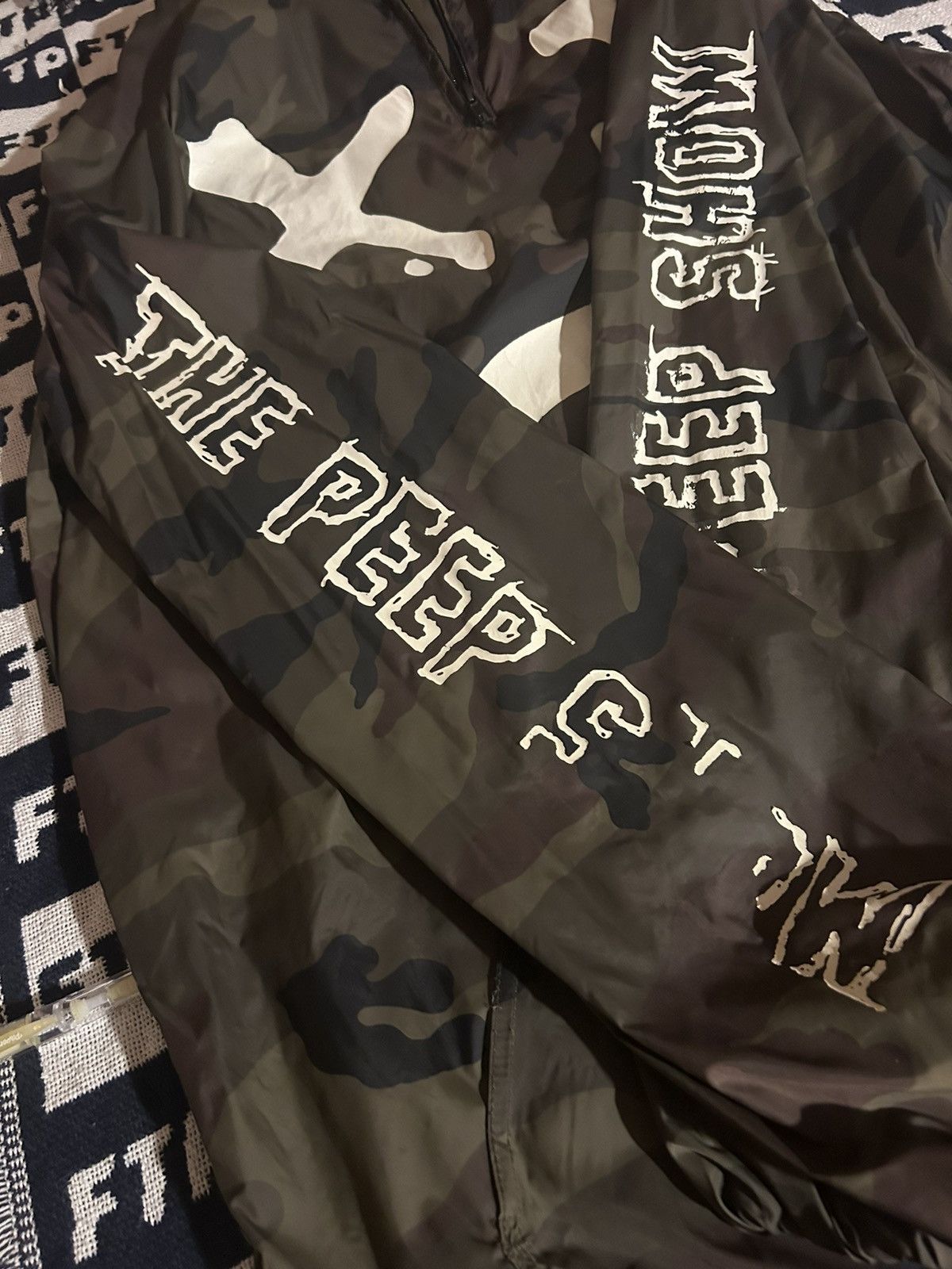 GOTHBOICLIQUE × Lil Peep The Peep Show Windbreaker Size US XL / EU 56 / 4 - 4 Thumbnail