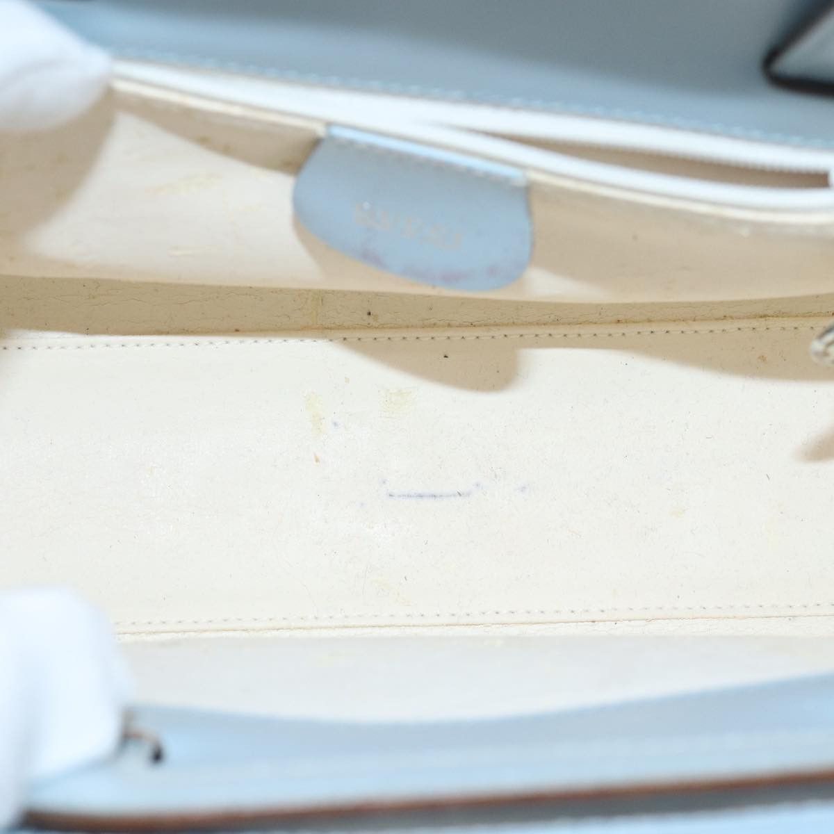 Gucci GUCCI Hand Bag Vinyl Light Blue Size ONE SIZE - 11 Thumbnail