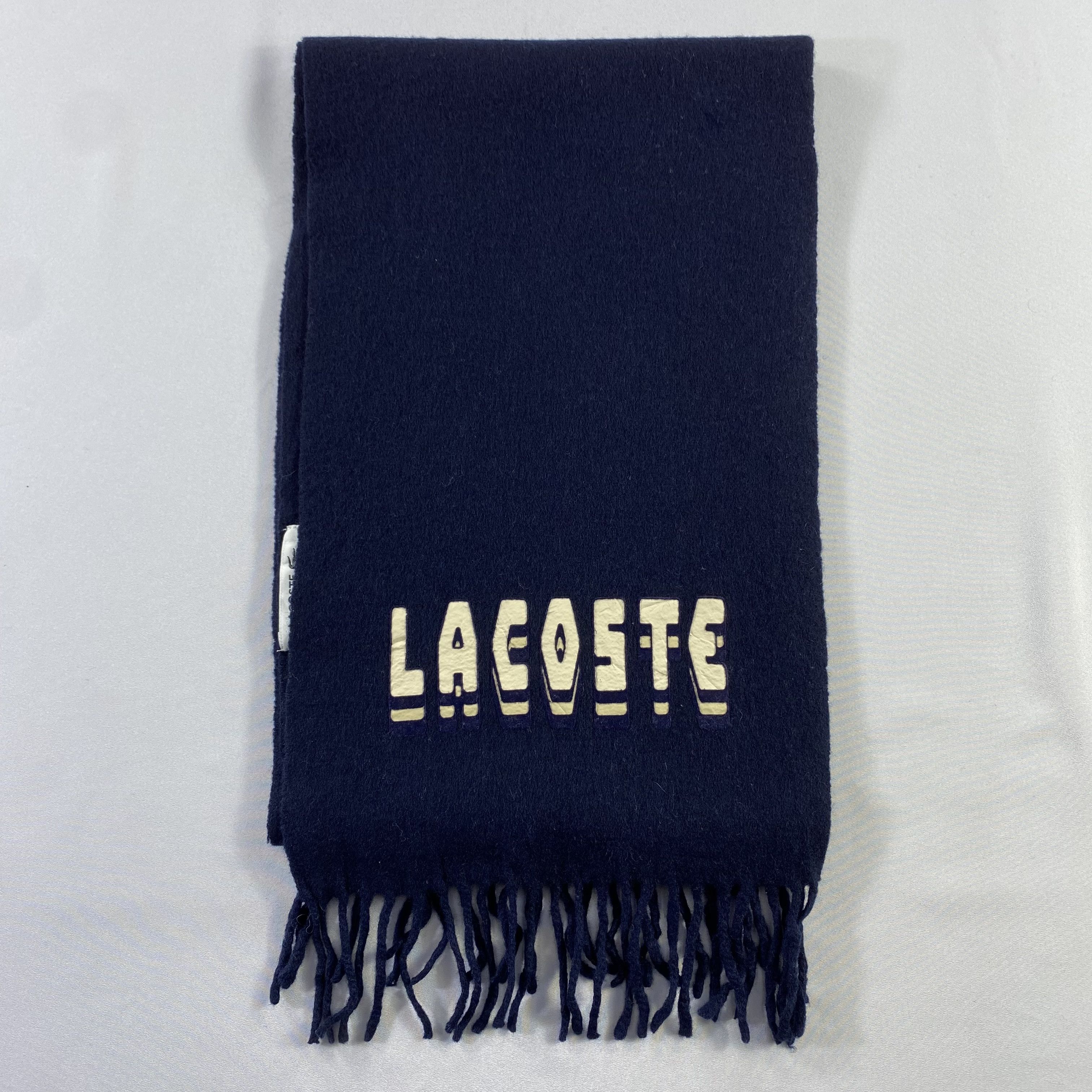 Lacoste Lacoste Scarf Neck Wrap Wool Muffler Size ONE SIZE - 2 Thumbnail