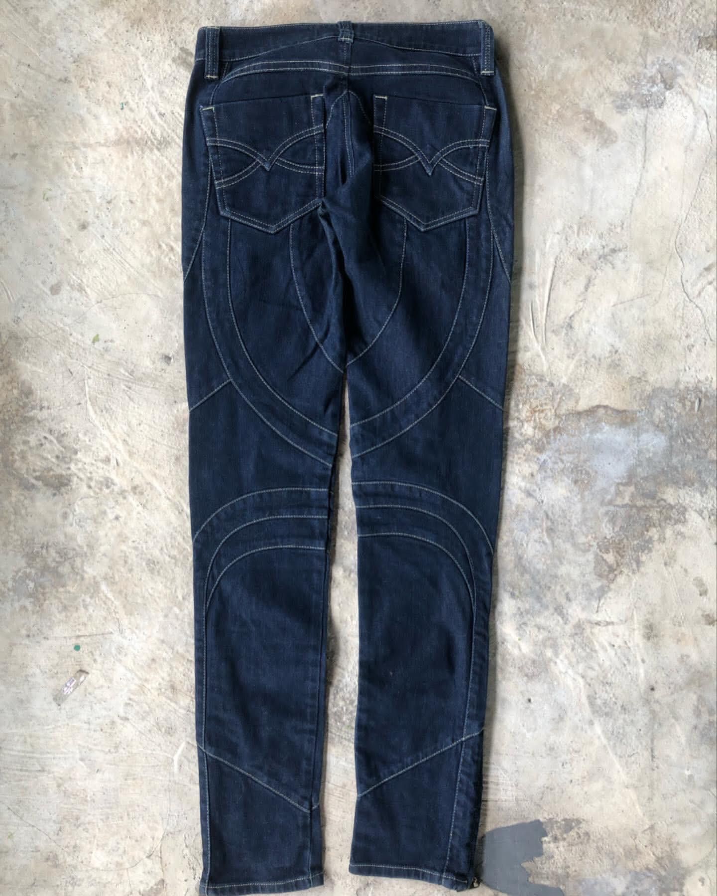 Just Cavalli 2000s Roberto Cavalli Tattoo Pants Size US 28 / EU 44 - 2 Thumbnail