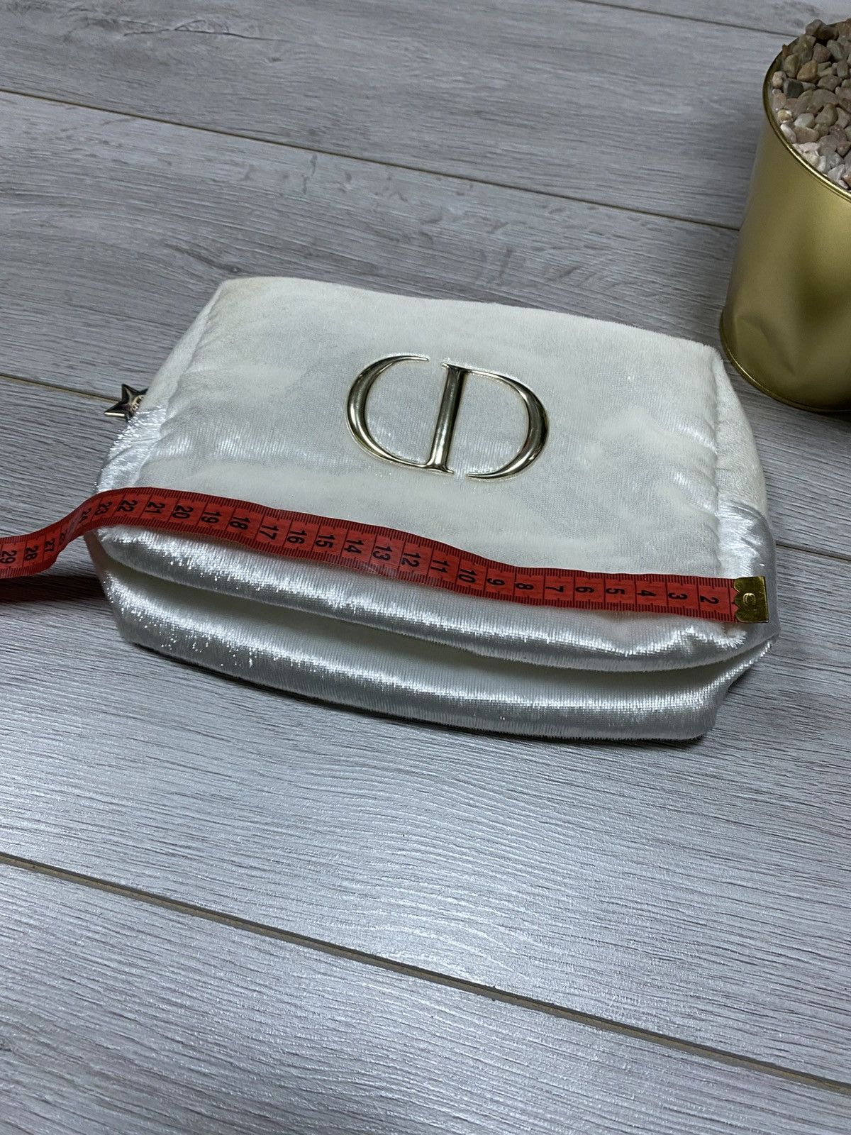 Christian Dior Monsieur Dior CD star ⭐️ small pouch bag cosmetic beauty shimmering Size ONE SIZE - 11 Thumbnail