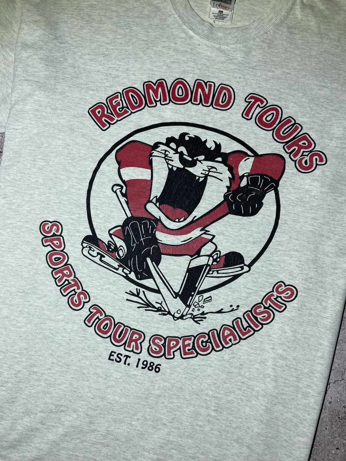 Fruit Of The Loom × Vintage Vintage Redmond Tours 90s movie t-shirt Size US XL / EU 56 / 4 - 3 Thumbnail