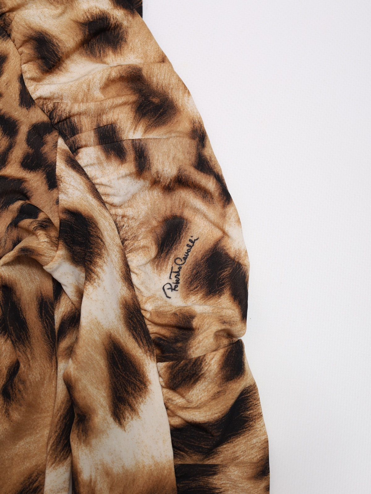 Roberto Cavalli Roberto Cavalli Vintage Leopard Full Print Long Sleeve Top Size S / US 4 / IT 40 - 14 Thumbnail