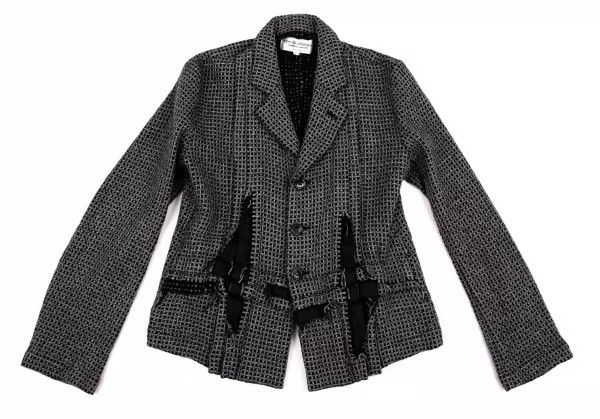 Comme des Garcons Comme des Garcons Destroy the processed wool coat Size L / US 10 / IT 46 - 1 Thumbnail