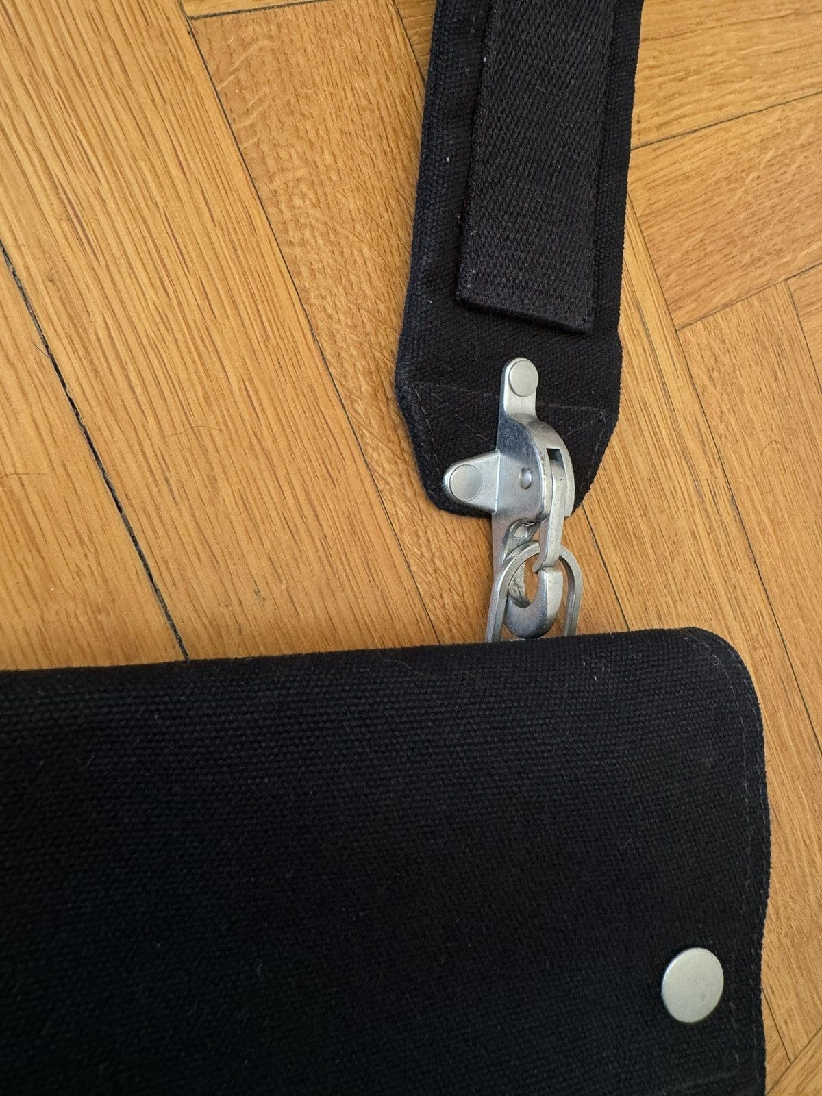 Raf Simons RAF SIMONS EASTPAK black beggar’s bag SS18 Size ONE SIZE - 5 Thumbnail