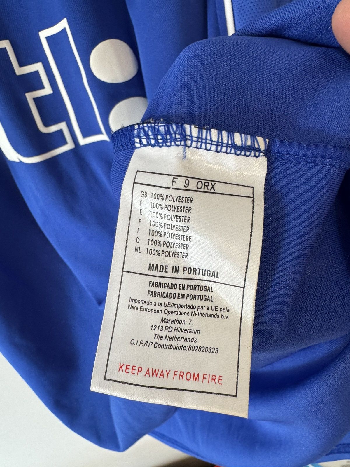 Nike Vintage Rangers Glasgow 1999-2001 Home Soccer Jersey Shirt Size US XL / EU 56 / 4 - 14 Thumbnail