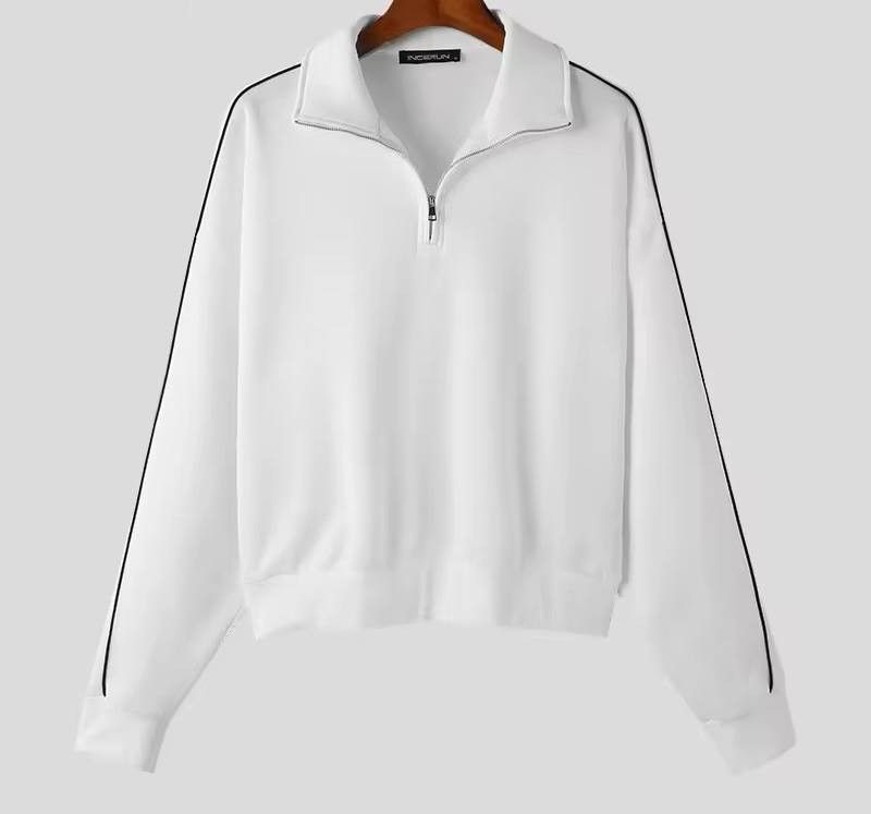 Japanese Brand × Vintage high-necked zip-up olympic shirt Size US XL / EU 56 / 4 - 4 Thumbnail