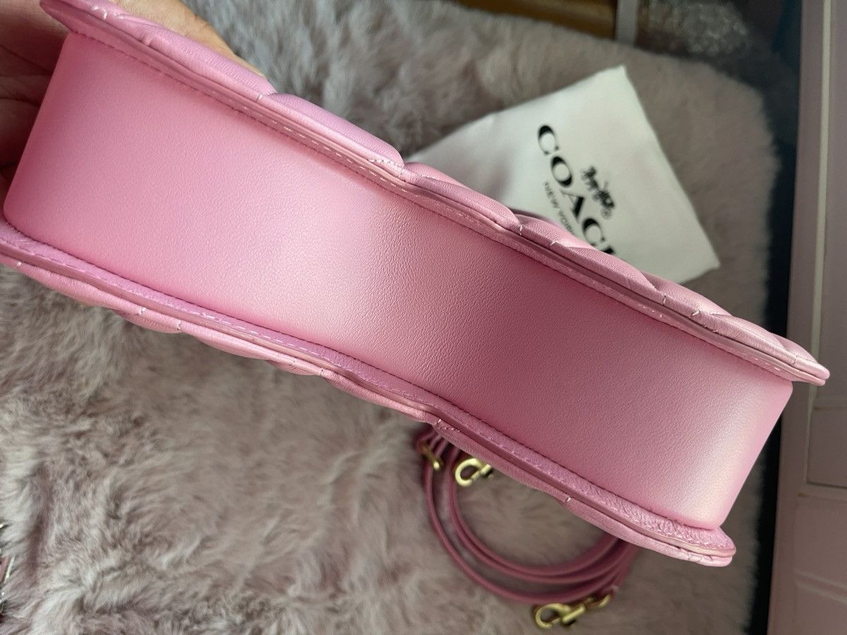 Coach Coach Bow Bag With Quilting cu860 pink Size ONE SIZE - 3 Thumbnail