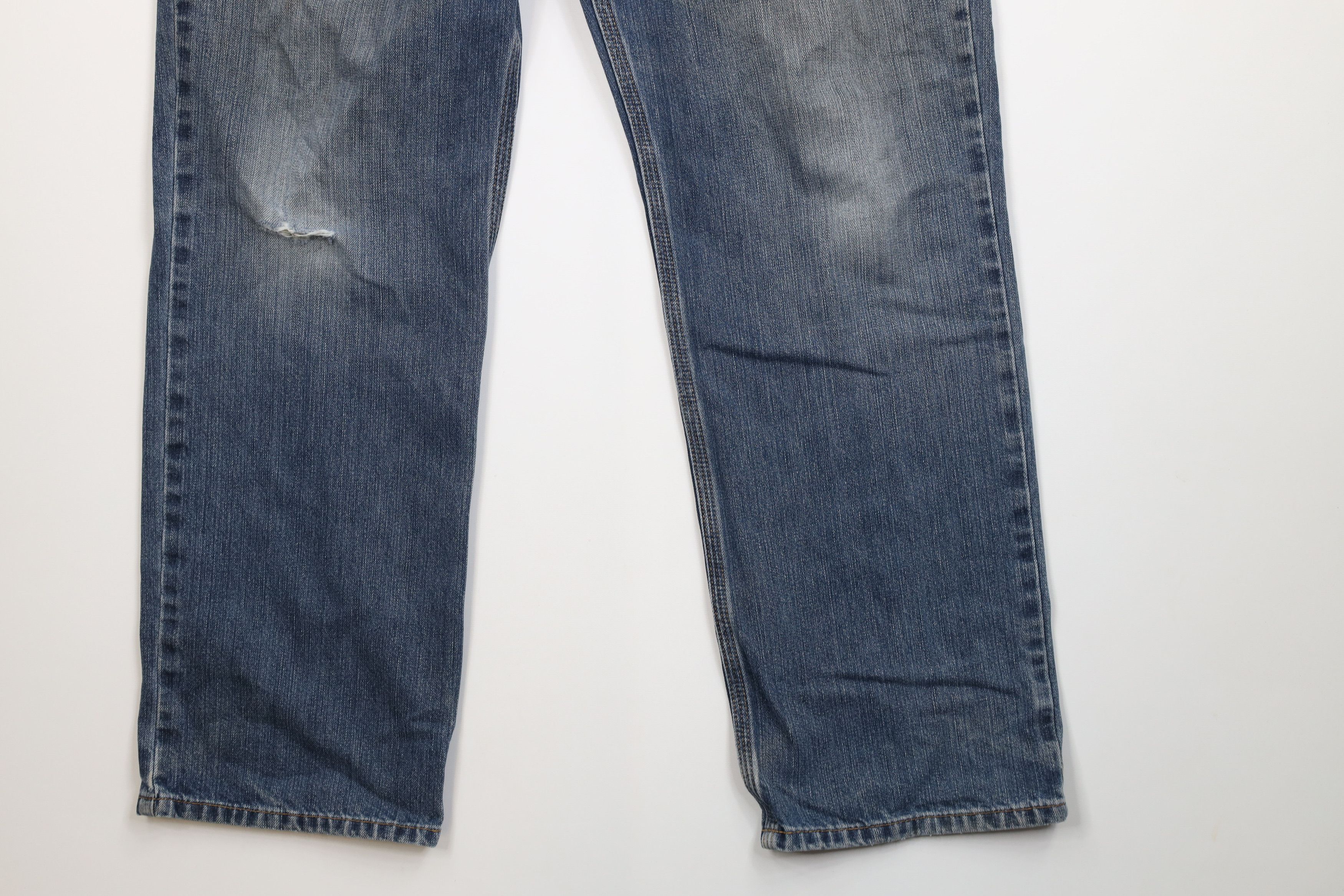 Carhartt Vintage Y2K Carhartt Relaxed Fit Wide Leg Denim Jeans Blue Size US 36 / EU 52 - 4 Thumbnail