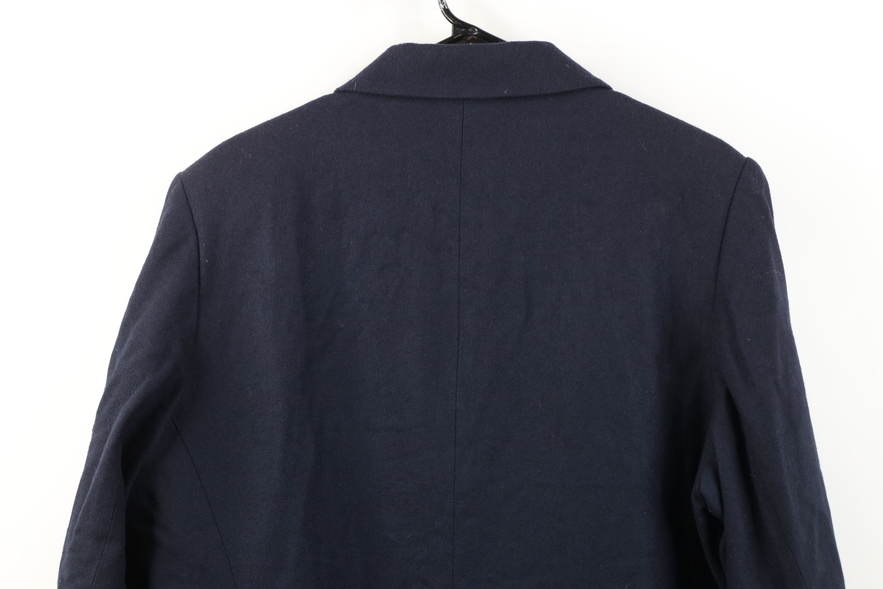 Vintage Vintage 90s Lane Bryant Button Collared Jacket Navy Blue Size XXL / US 16-18 / IT 52-54 - 13 Thumbnail