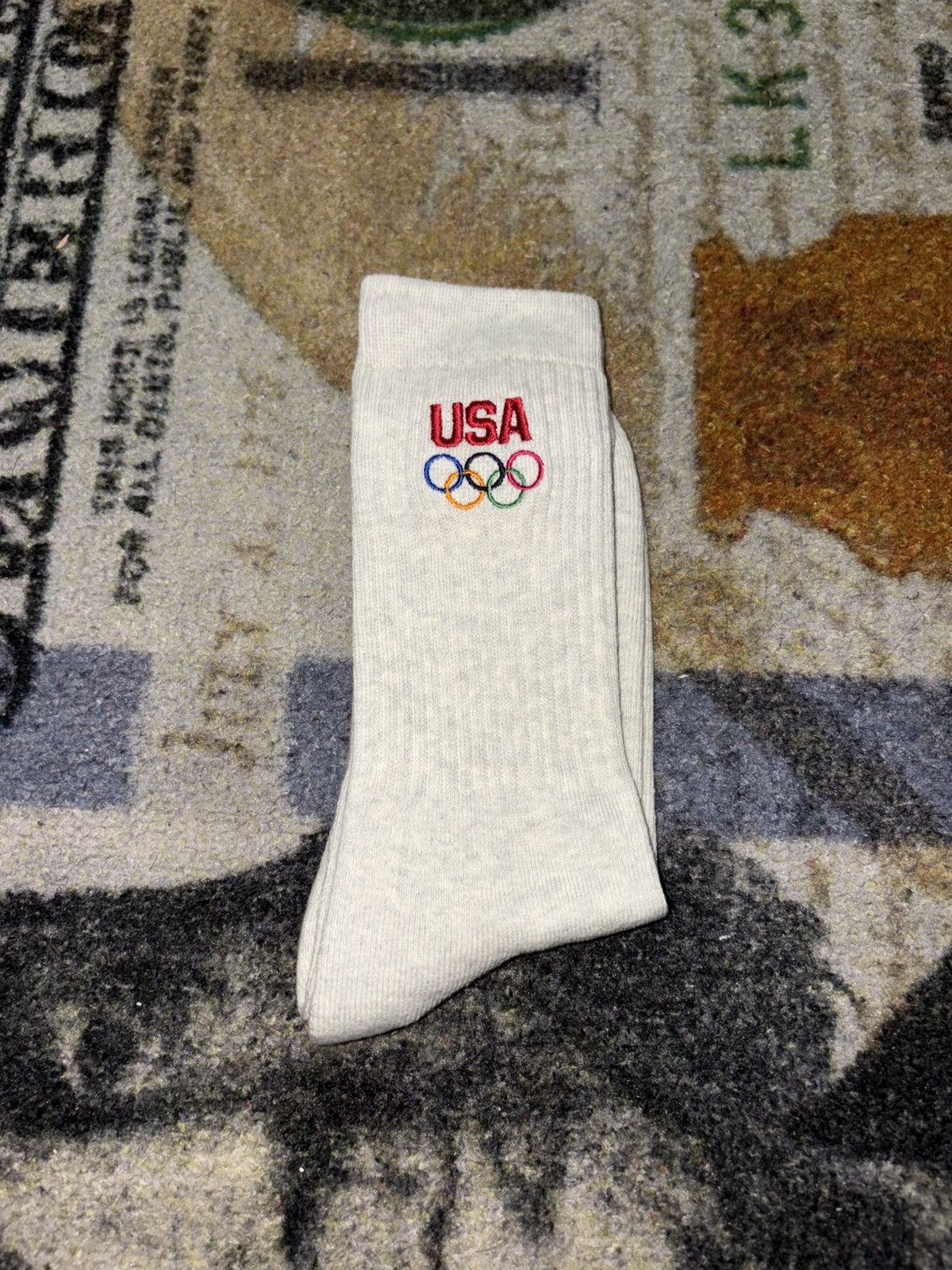 Kith Kith USA Olympics Crew Socks Size ONE SIZE - 1 Thumbnail