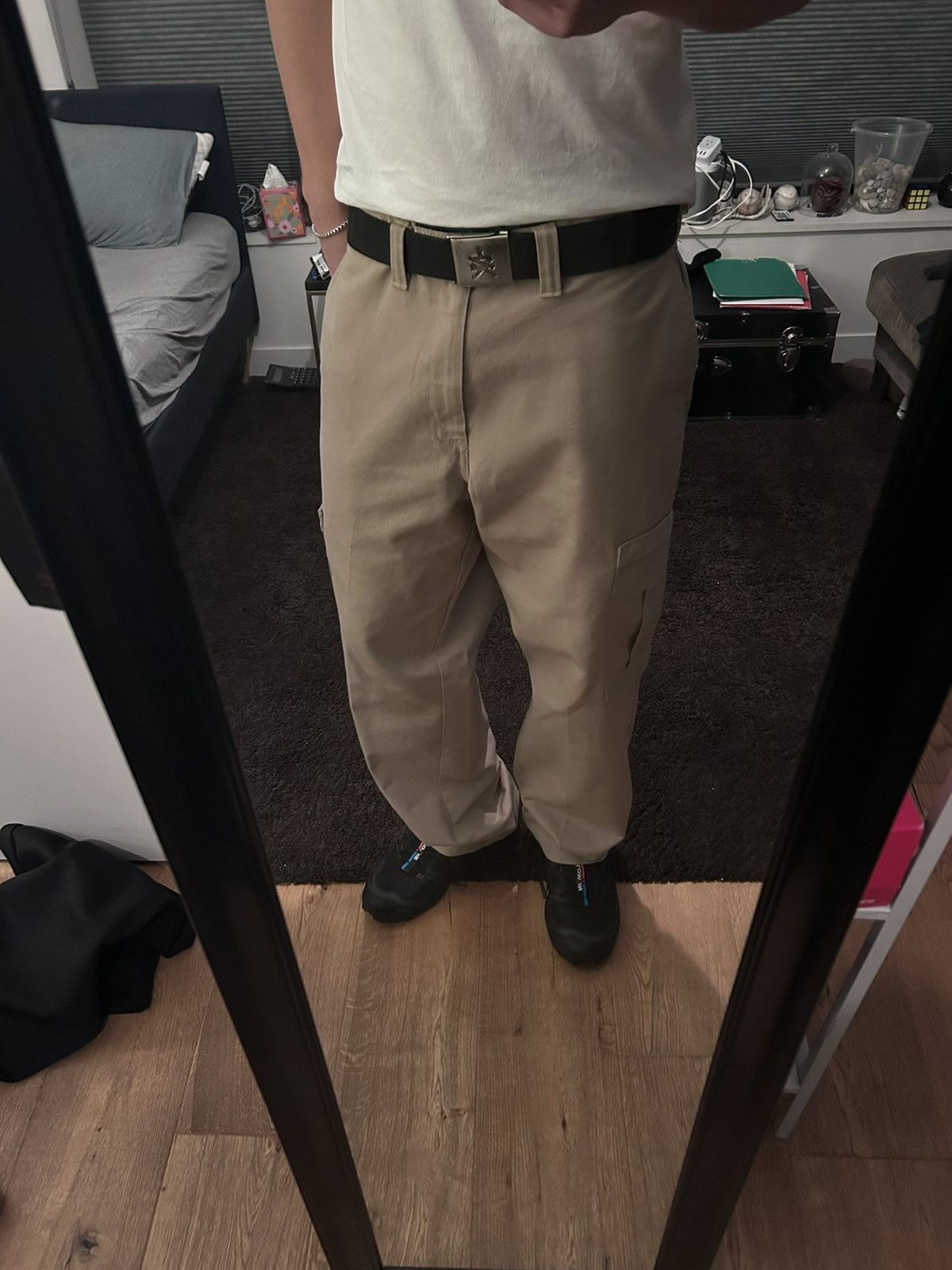 Dickies Size 34 Straight leg beige Dickies cargo pants Size US 34 / EU 50 - 1 Thumbnail