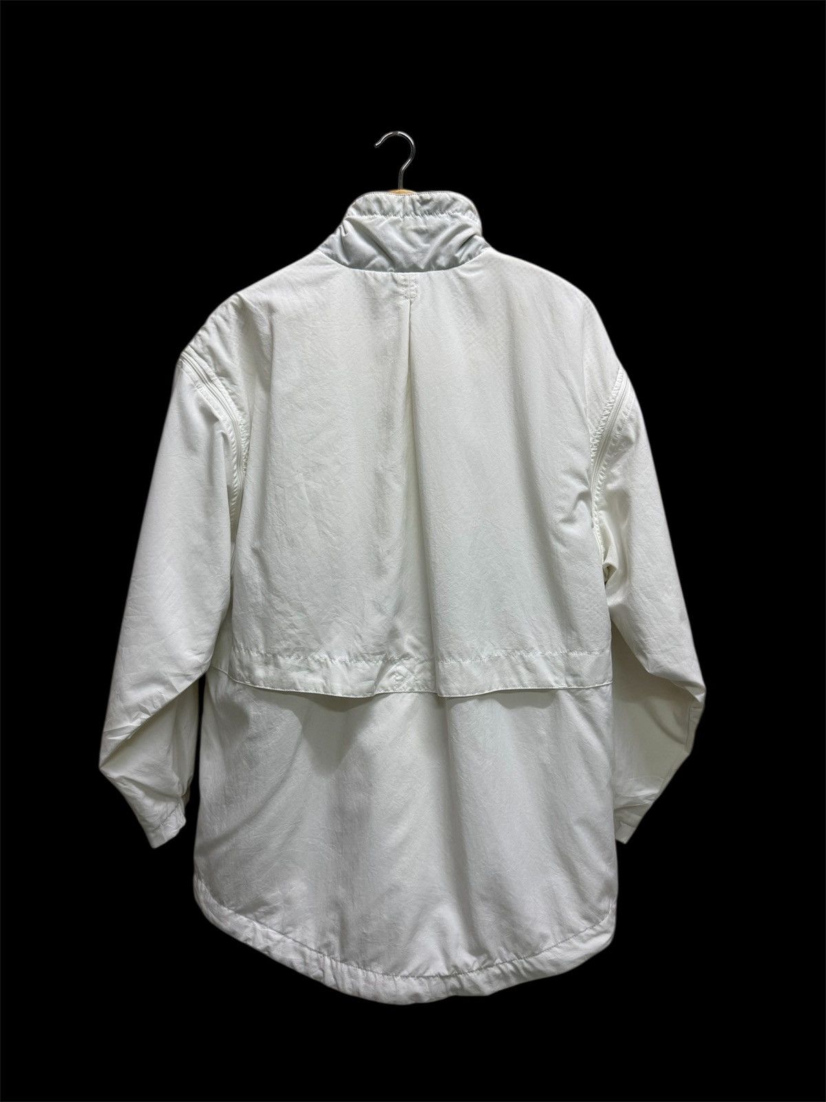 Nike Vintage 90s Nike Tennis Court Covertiable Sleeve Jacket Size US XL / EU 56 / 4 - 2 Thumbnail