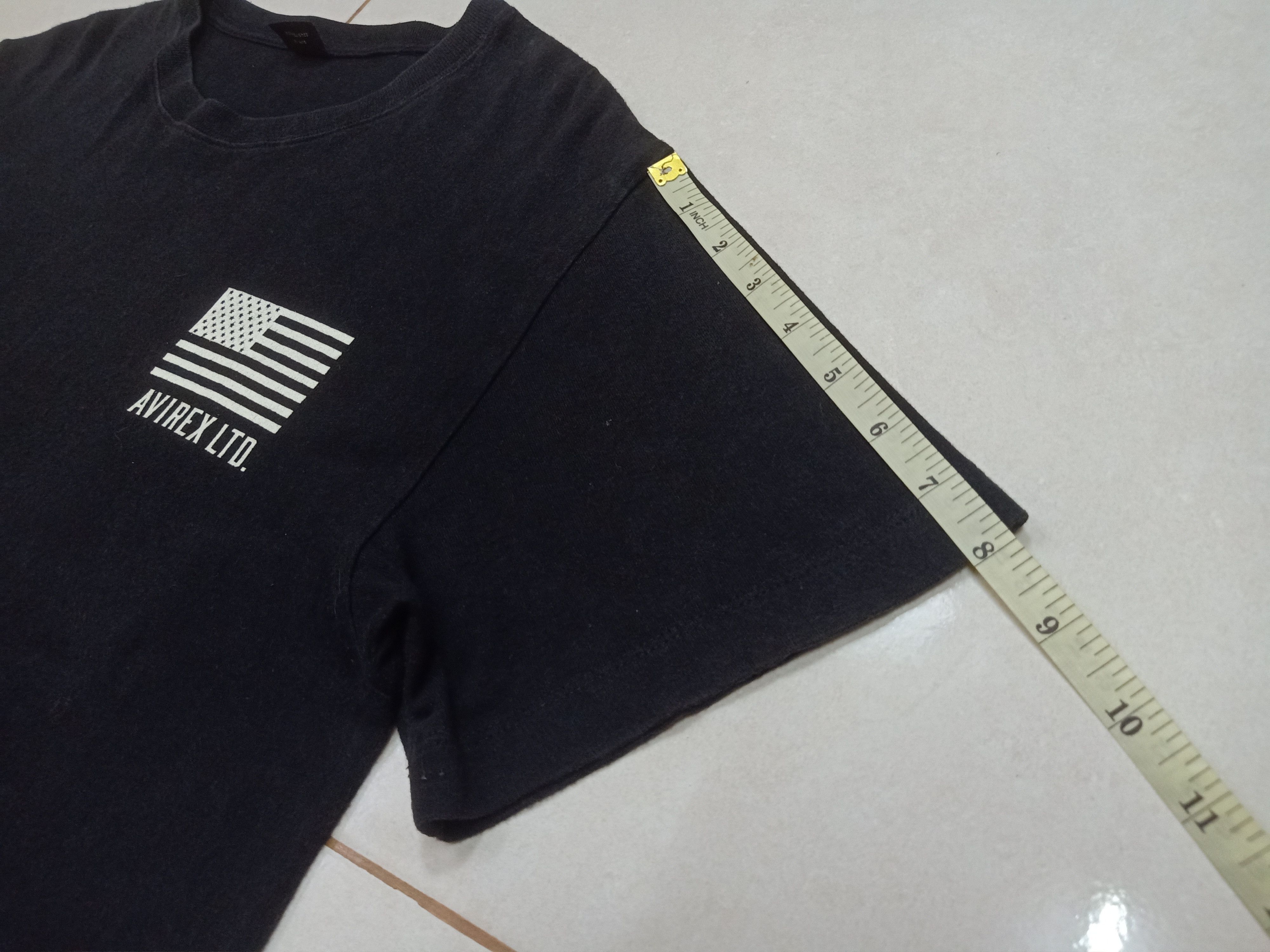 Avirex AVIREX Air Force Big Logo Spell Out Black L Size T-Shirt Size US L / EU 52-54 / 3 - 11 Thumbnail
