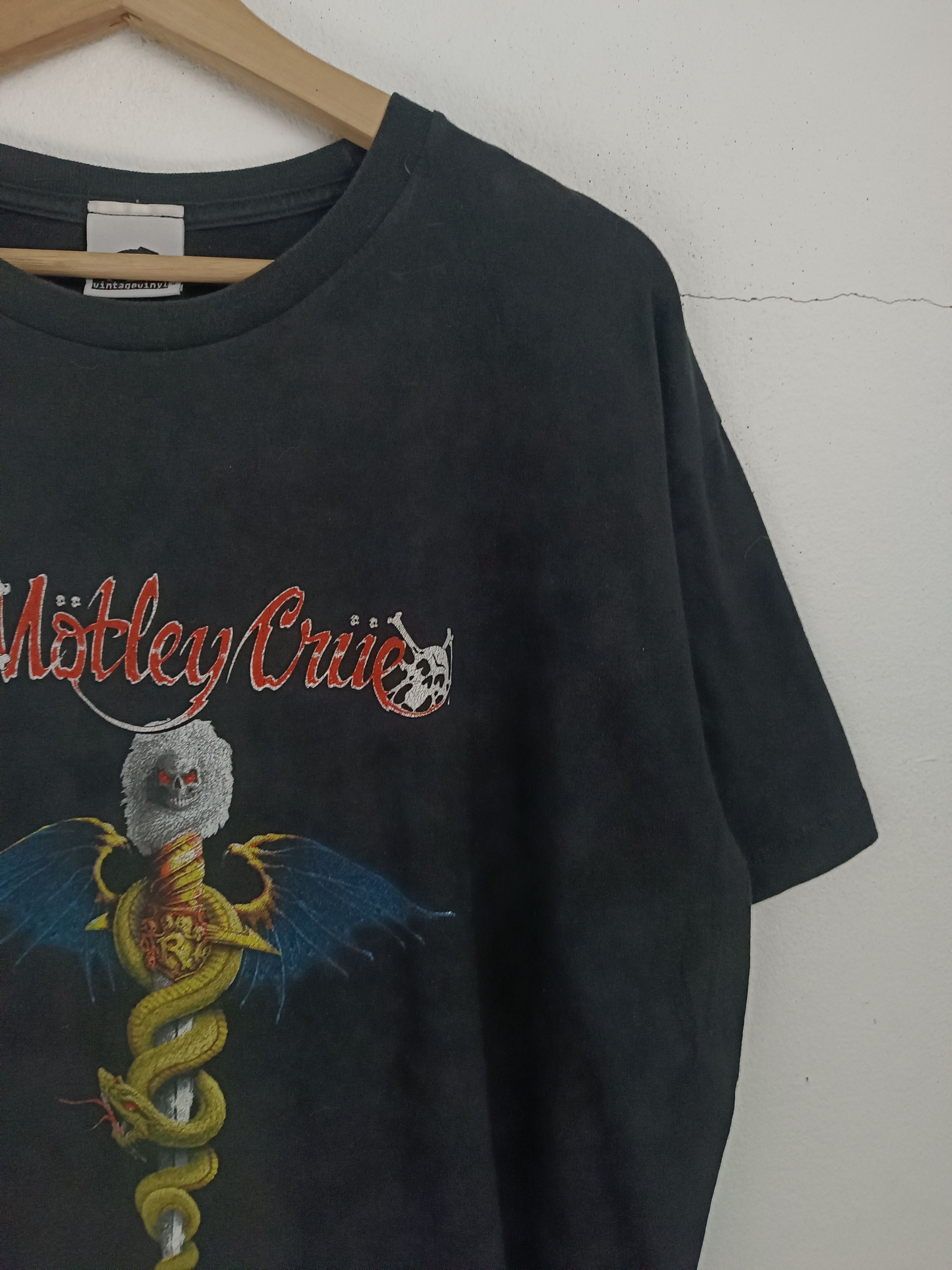 Band Tees VINTAGE MOTLEY CRUE DR FEELGOOD TEE ozzy van halen acdc kiss Size US XL / EU 56 / 4 - 11 Thumbnail