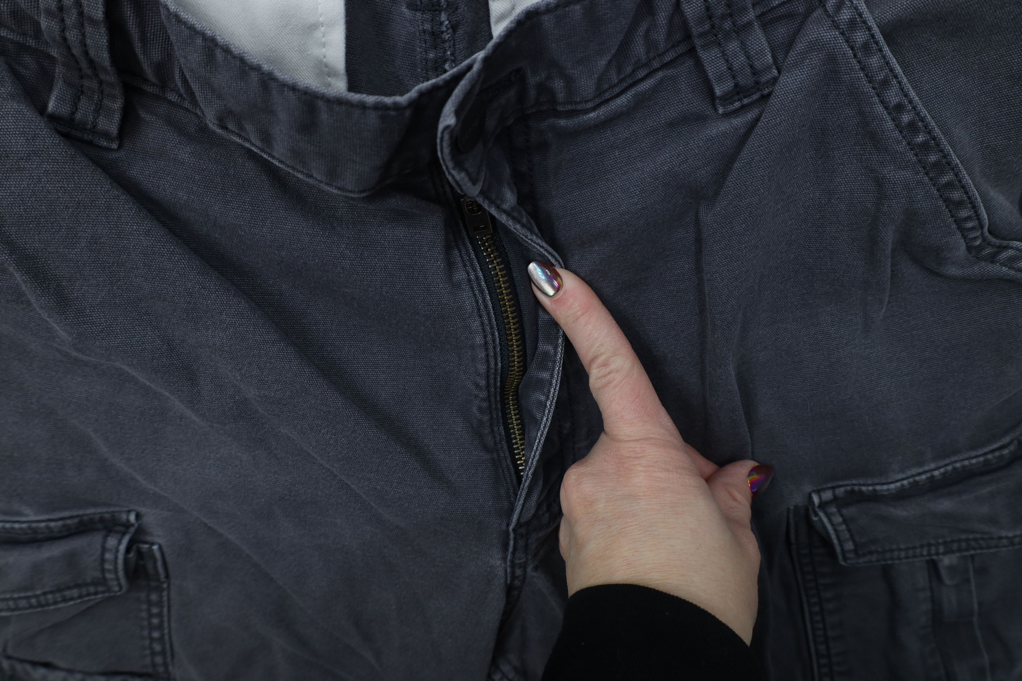 Carhartt Vintage Y2K Carhartt Relaxed Fit Canvas Cargo Pants Gray Size US 36 / EU 52 - 7 Thumbnail