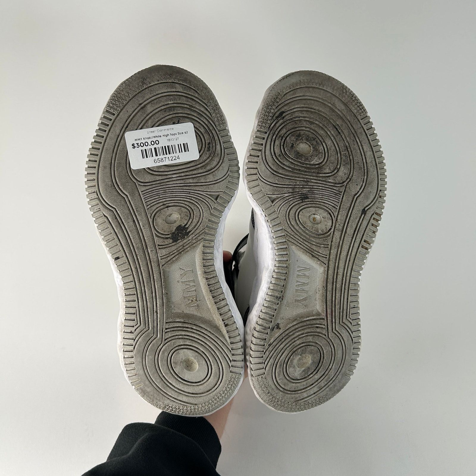 Mki Miyuki Zoku MMY Black/White High Tops Size 42 Size US 9 / EU 42 - 6 Thumbnail