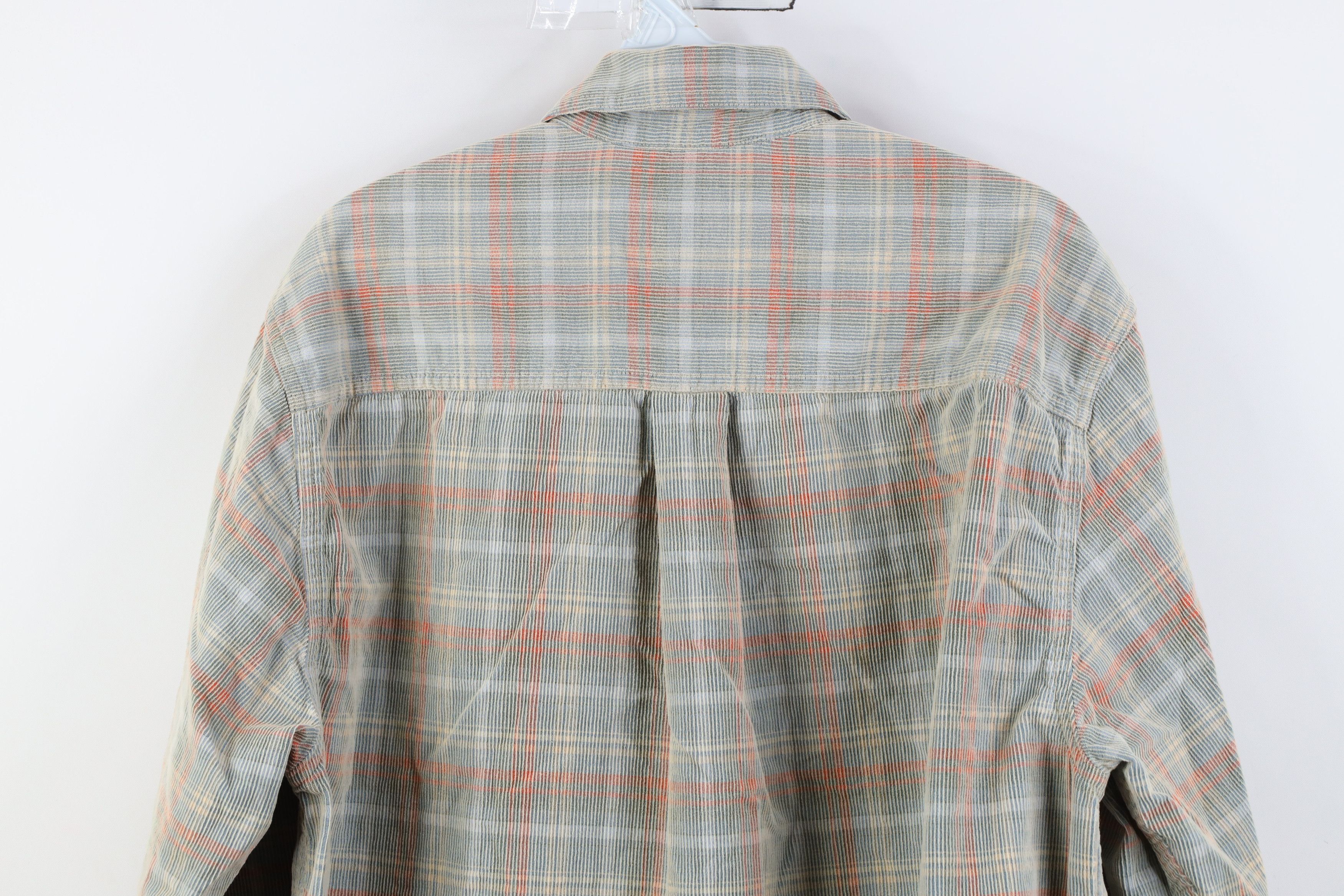 Vintage Vintage 90s Streetwear Collared Button Down Shirt Plaid Size US M / EU 48-50 / 2 - 9 Thumbnail
