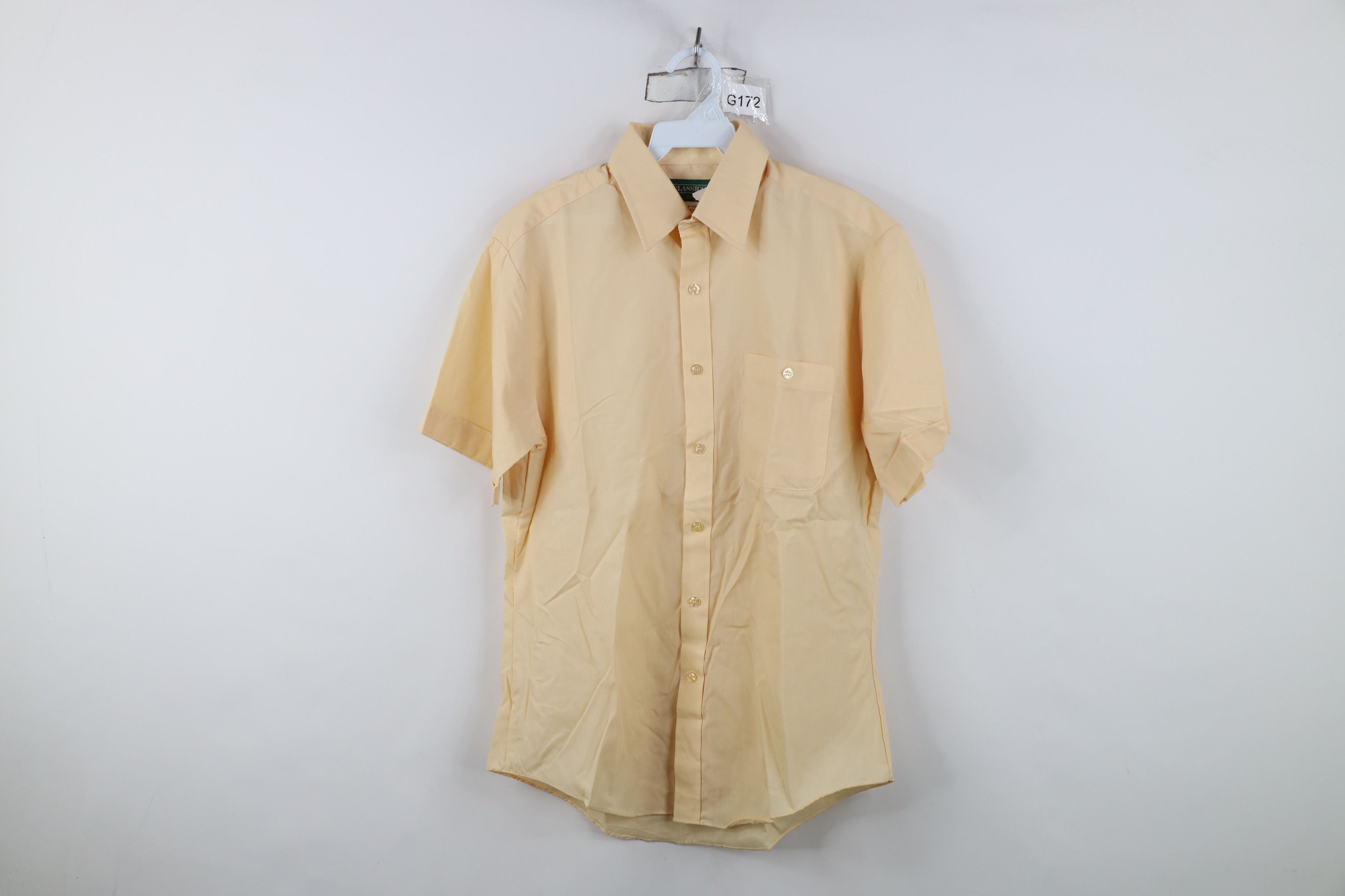 Vintage Deadstock Vintage 70s 80s Streetwear Short Sleeve Shirt Size US M / EU 48-50 / 2 - 1 Thumbnail