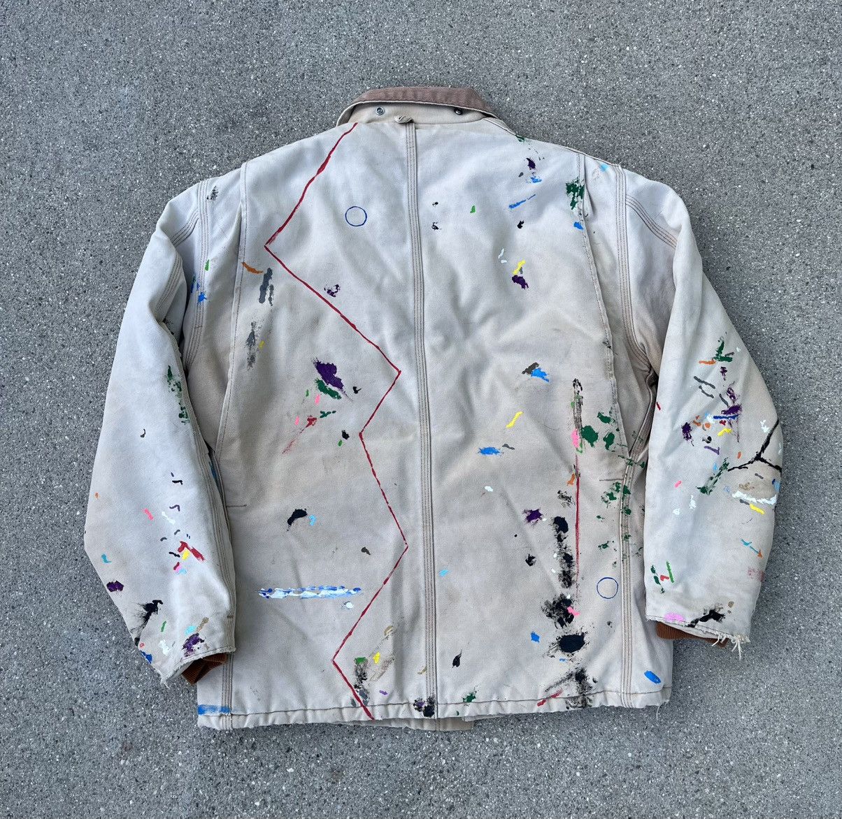 Carhartt Vintage Custom Carhartt Quilt Insulated Jacket Thrashed Size US L / EU 52-54 / 3 - 2 Thumbnail